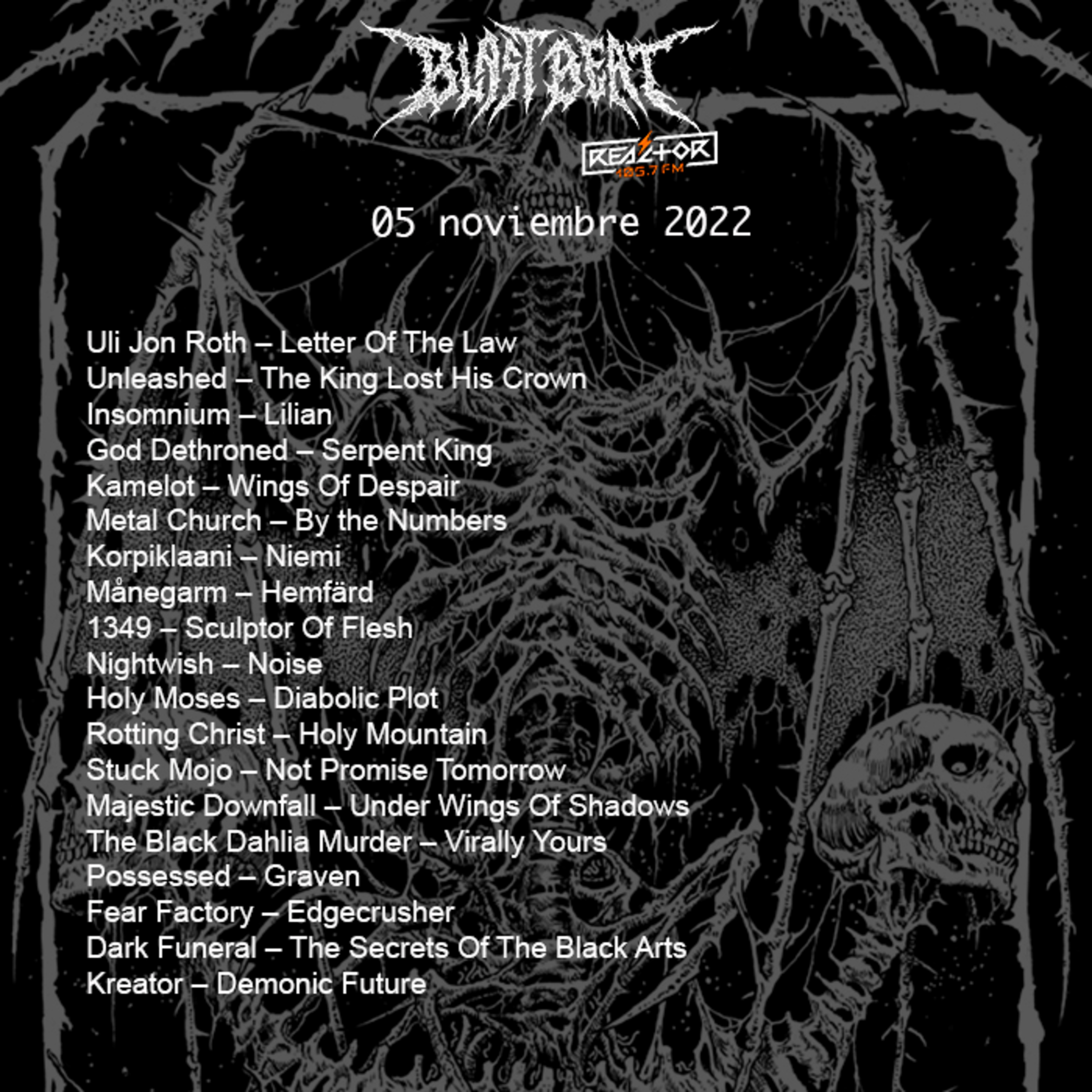 Portada de Blast Beat 105