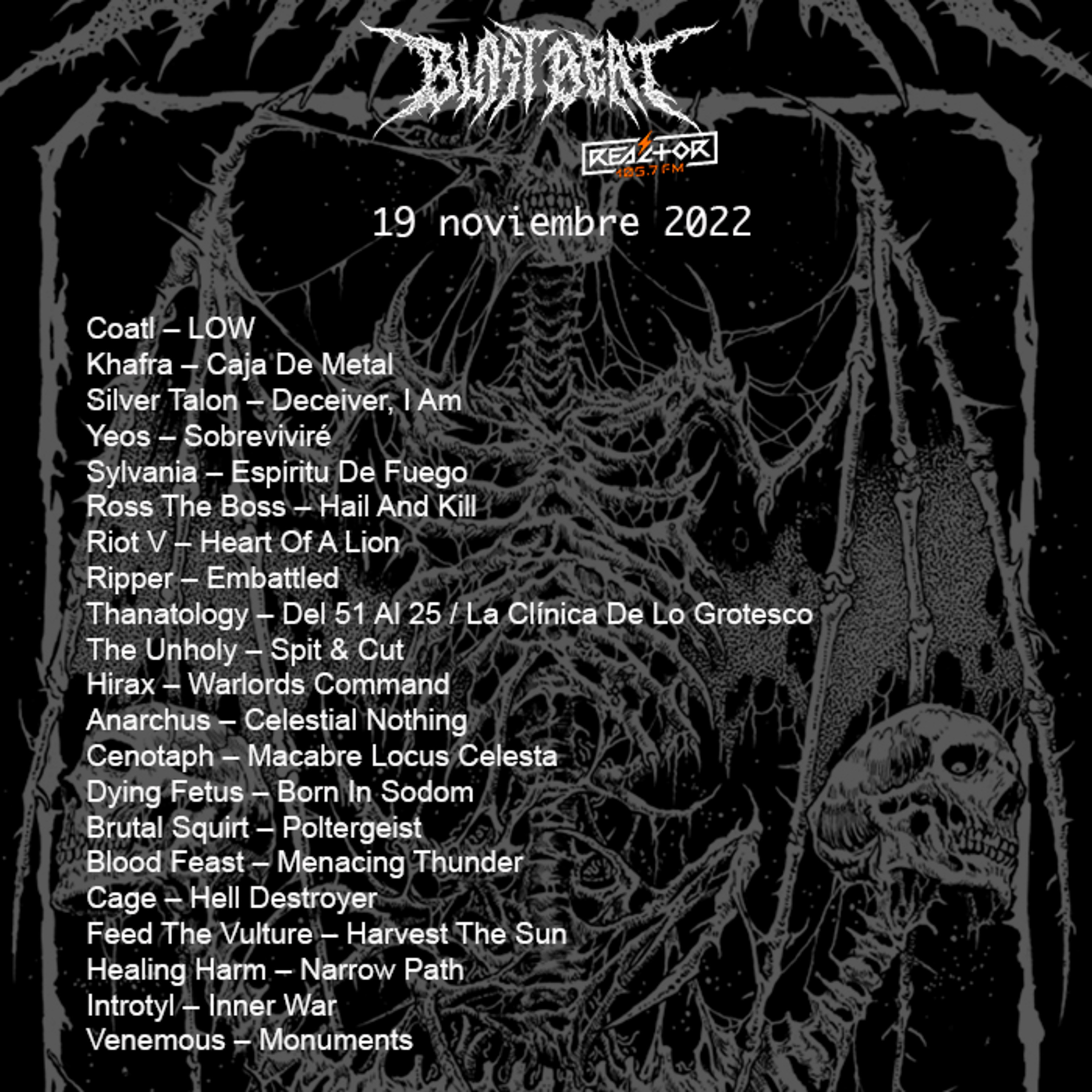 Portada de Blast Beat 105