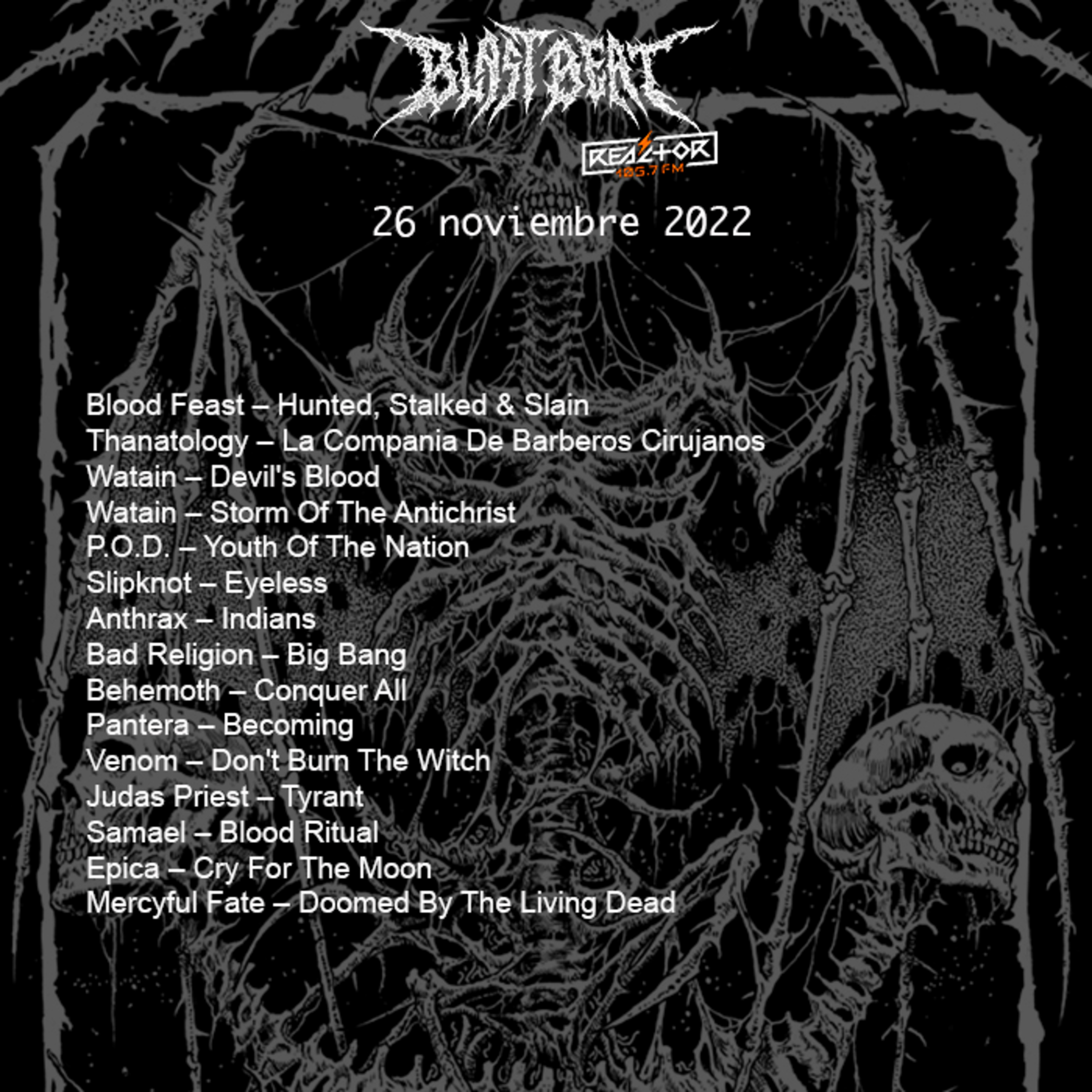 Portada de Blast Beat 105
