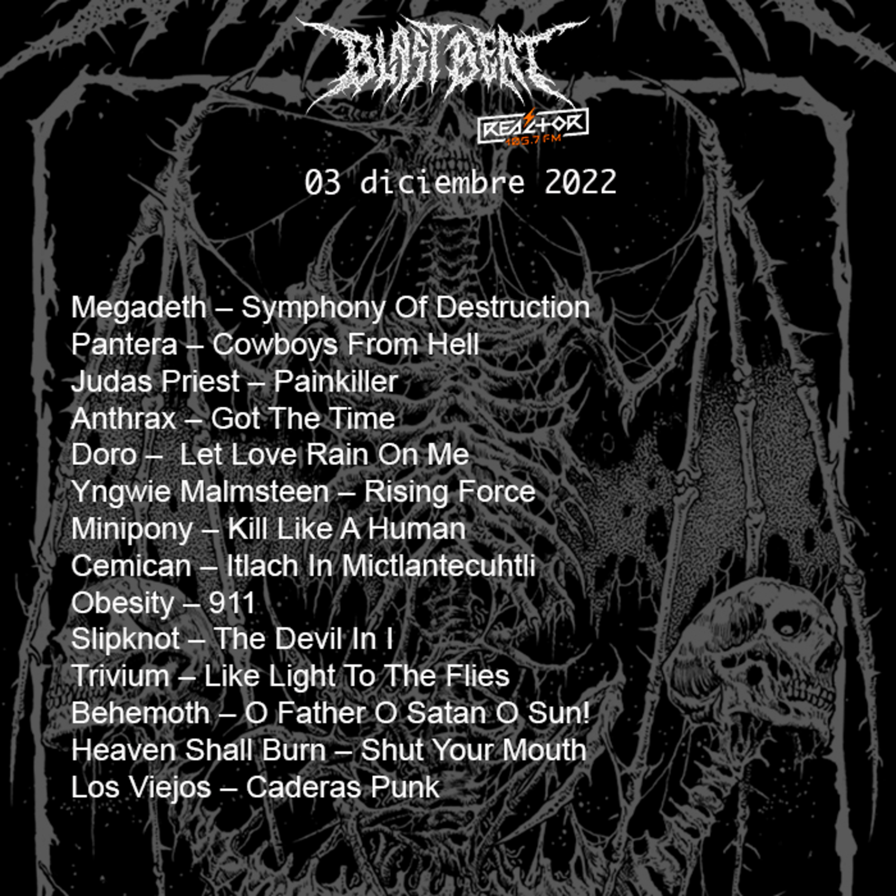 Portada de Blast Beat 105