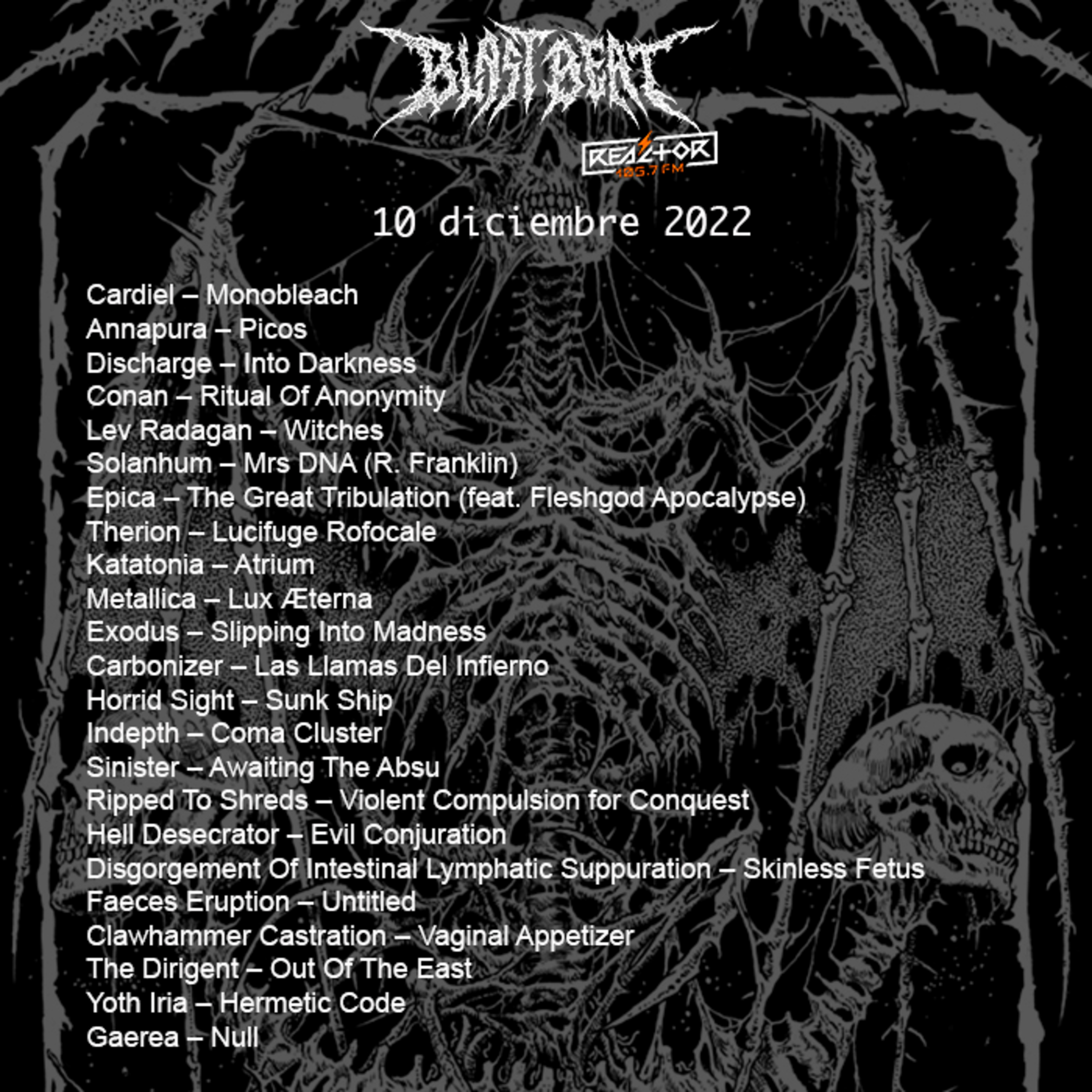 Portada de Blast Beat 105