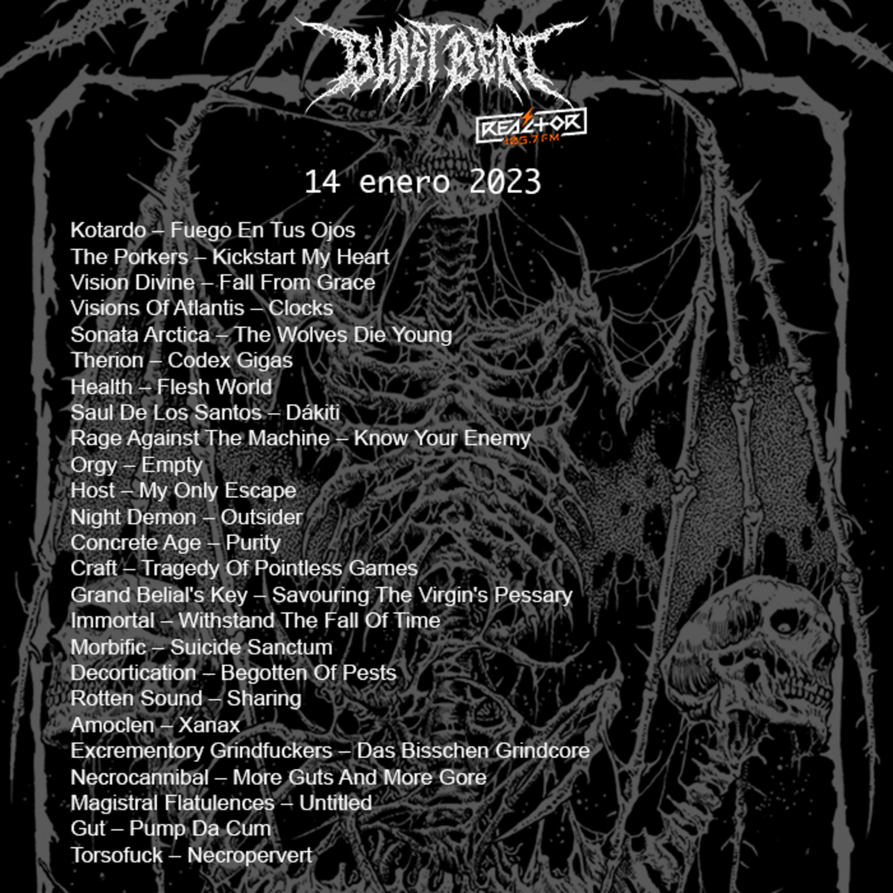 Portada de Blast Beat 105