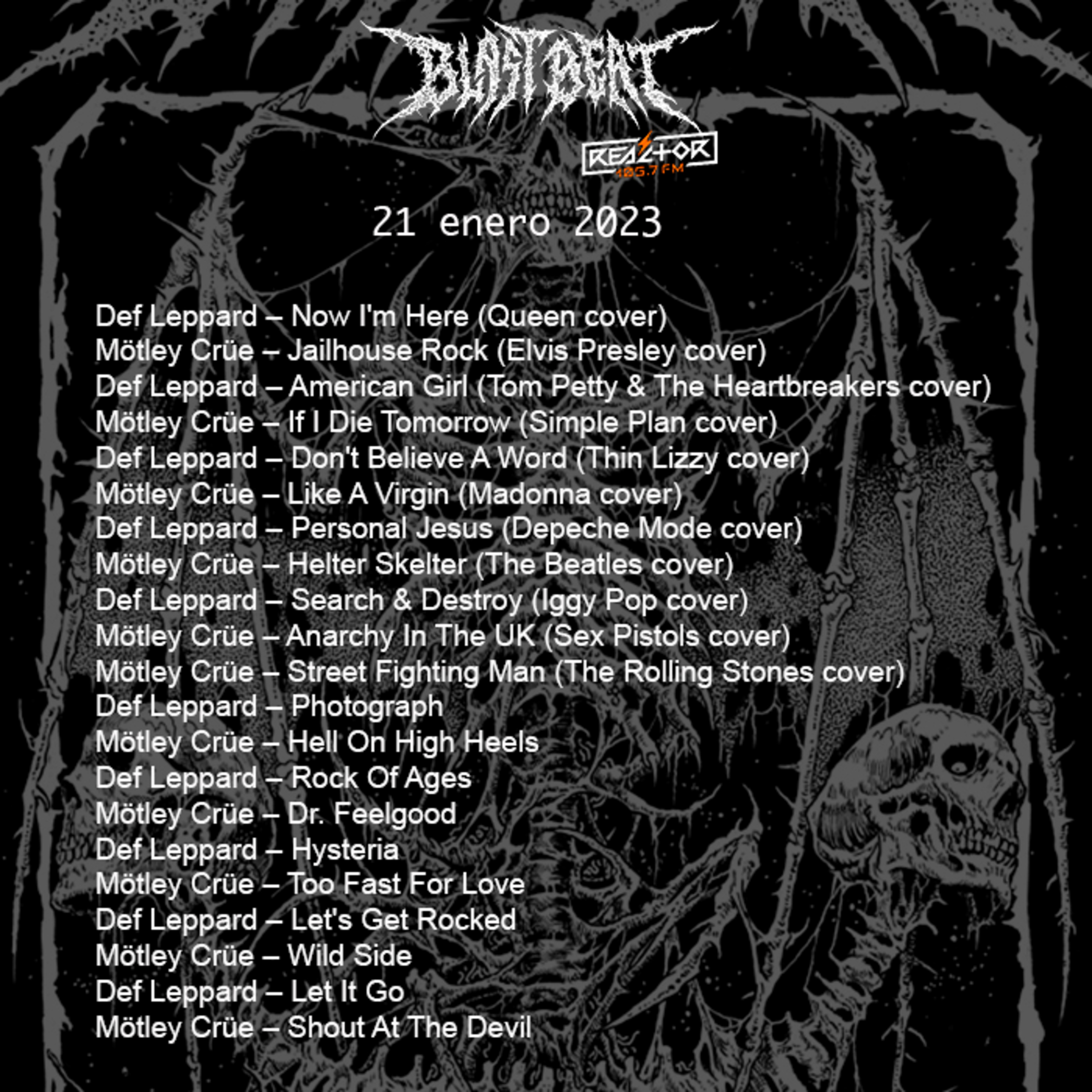Portada de Blast Beat 105