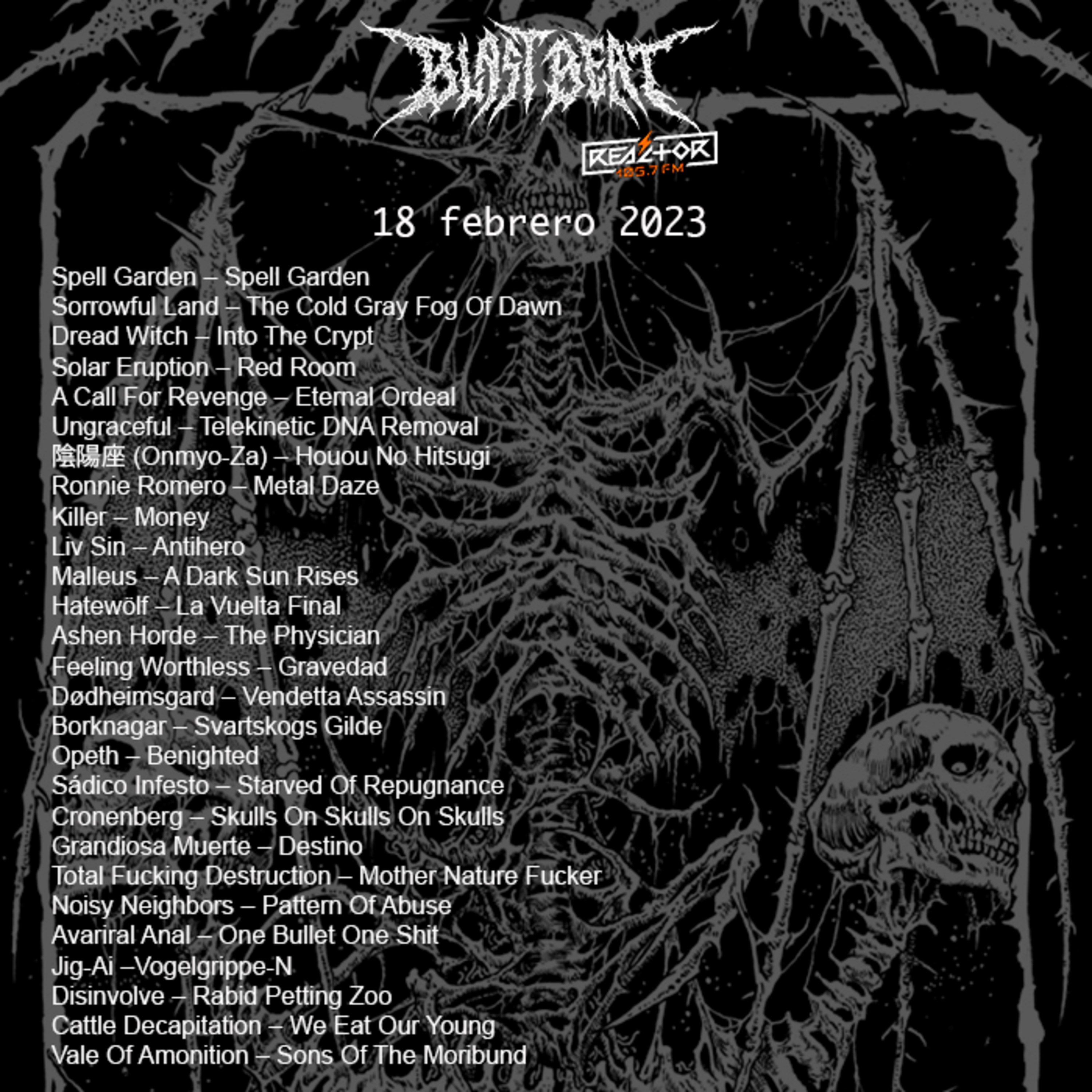 Portada de Blast Beat 105