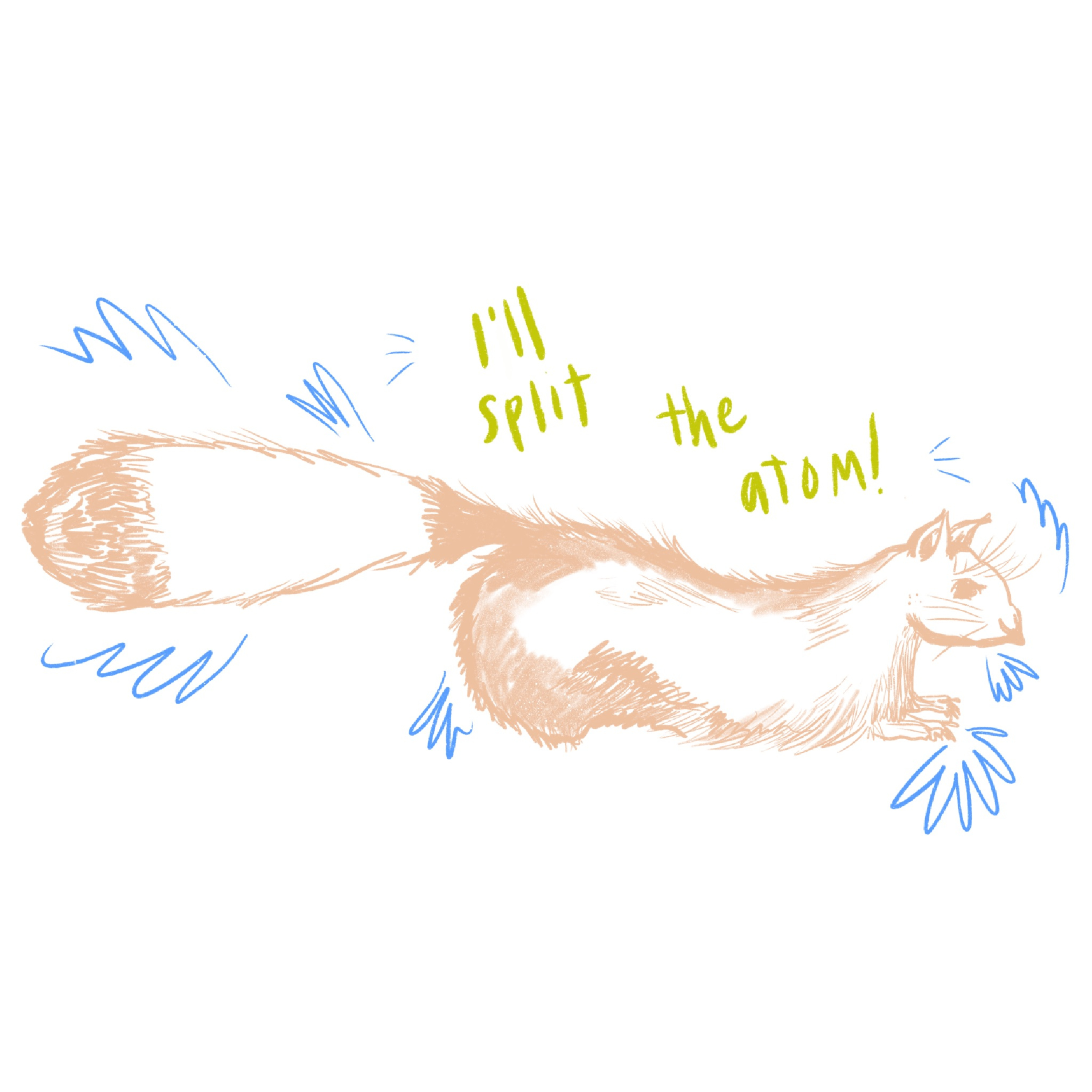 something weird