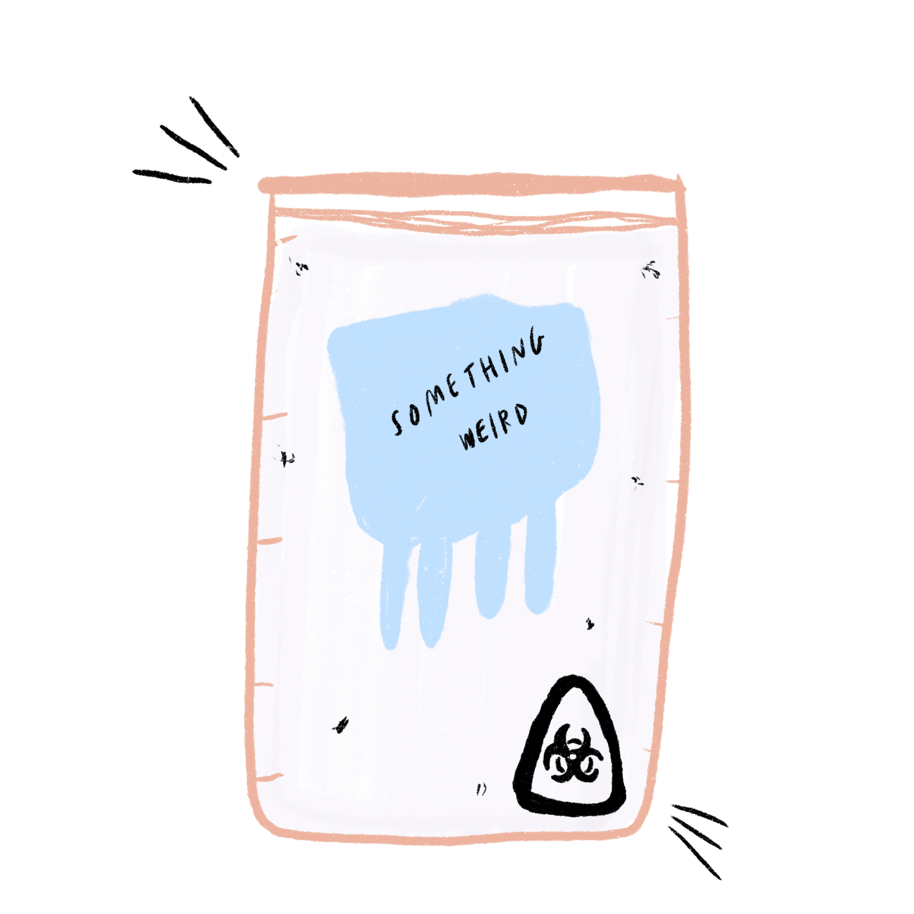 something weird