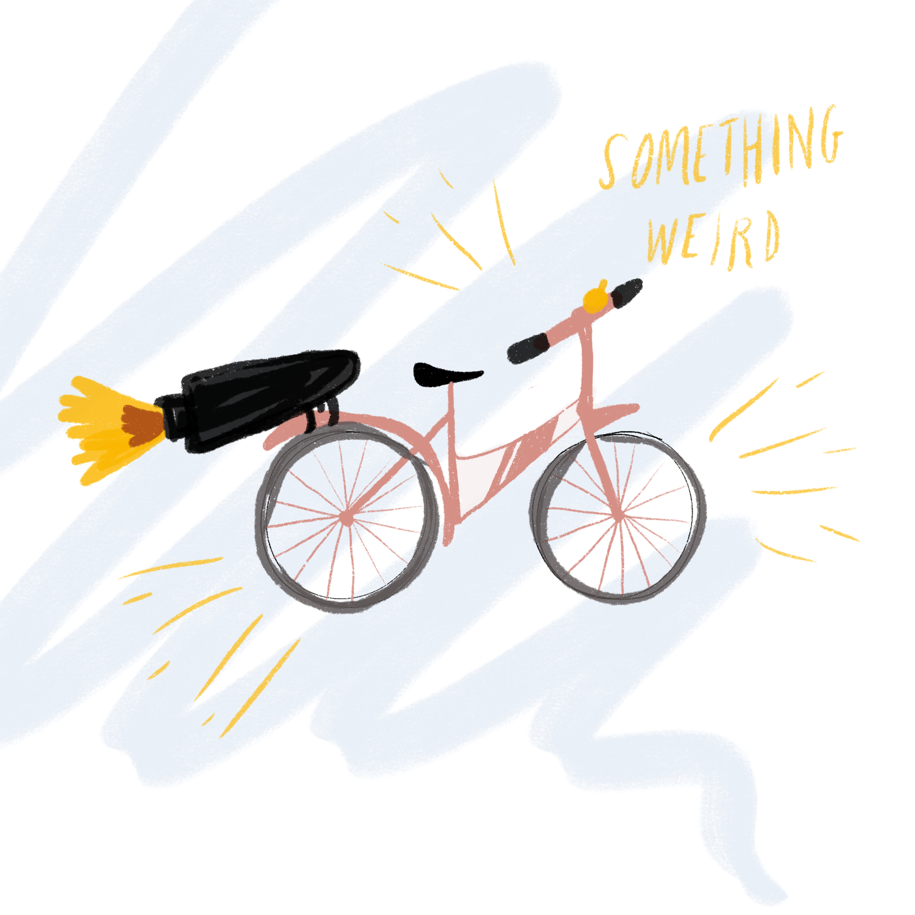 something weird