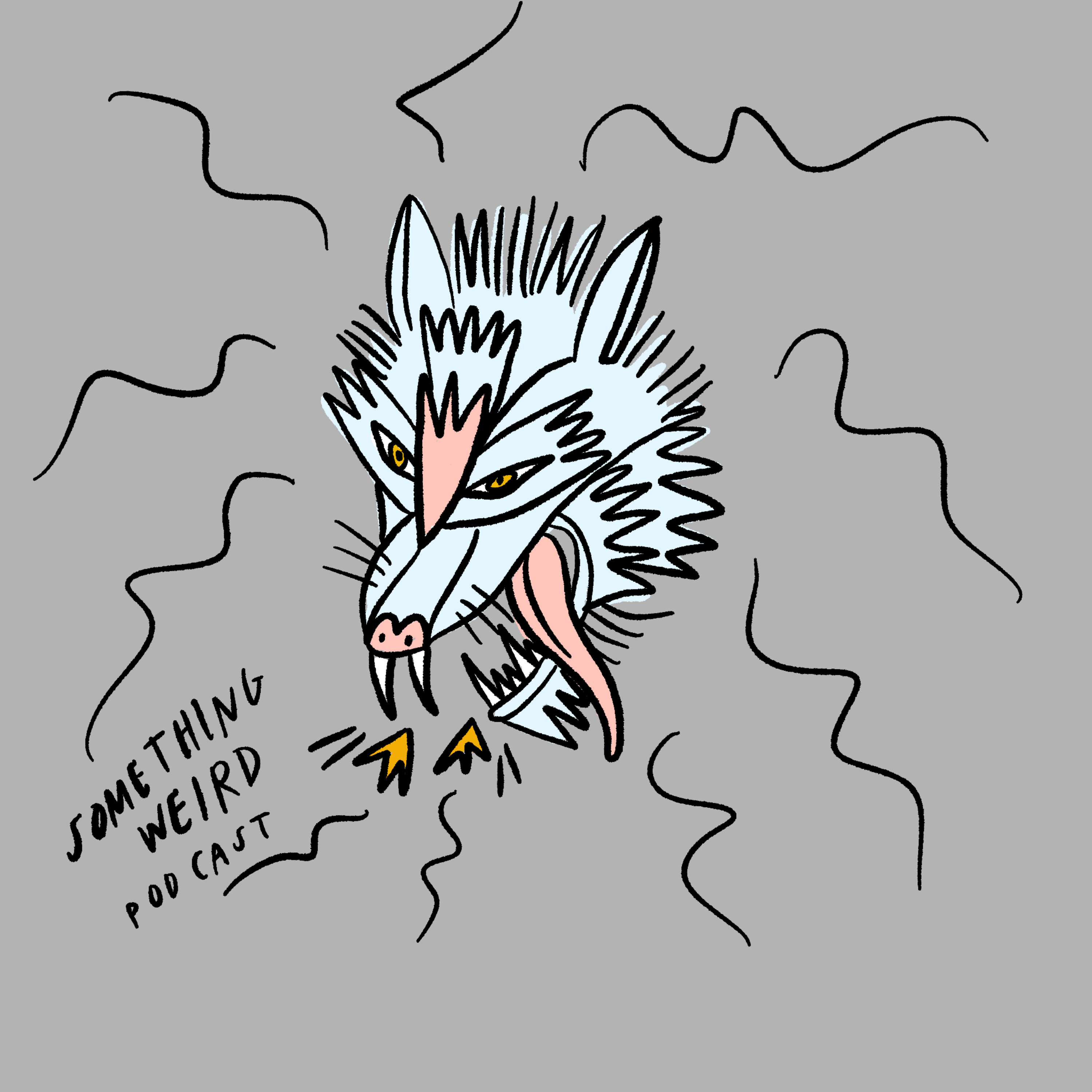 something weird