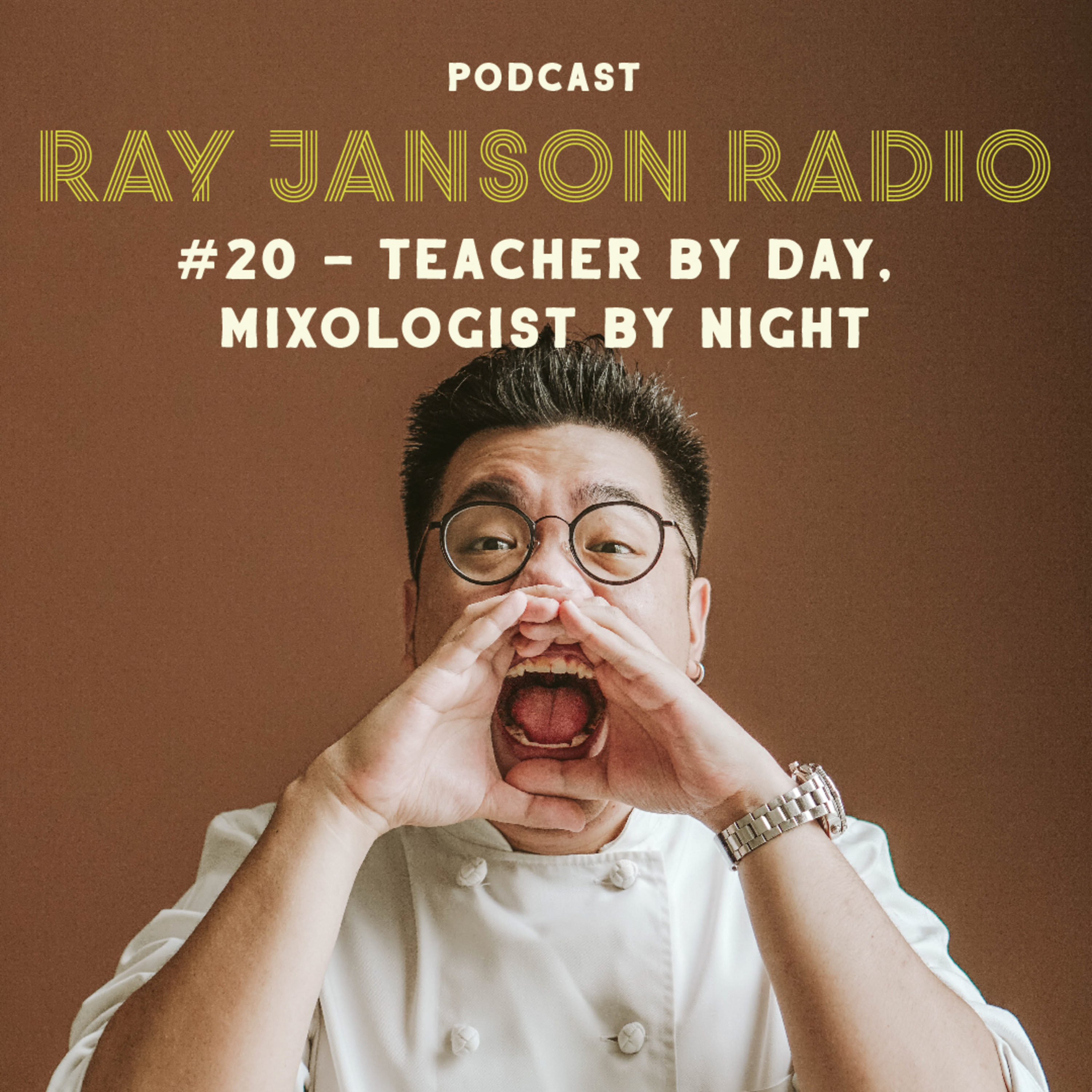 #20 TEACHER BY DAY, MIXOLOGIST BY NIGHT with Tariq Widarso - Jakarta Dessert Week Special episode artwork