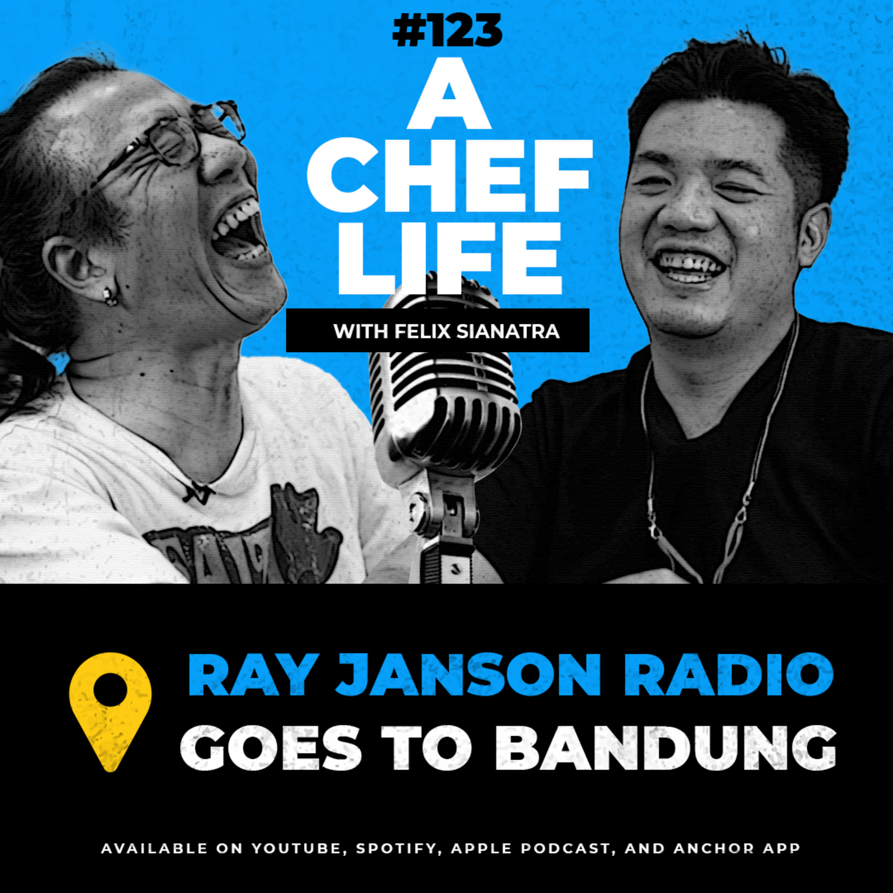 #123 A CHEF LIFE with Felix Sienatra | Ray Janson Radio | Chef Podcast episode artwork