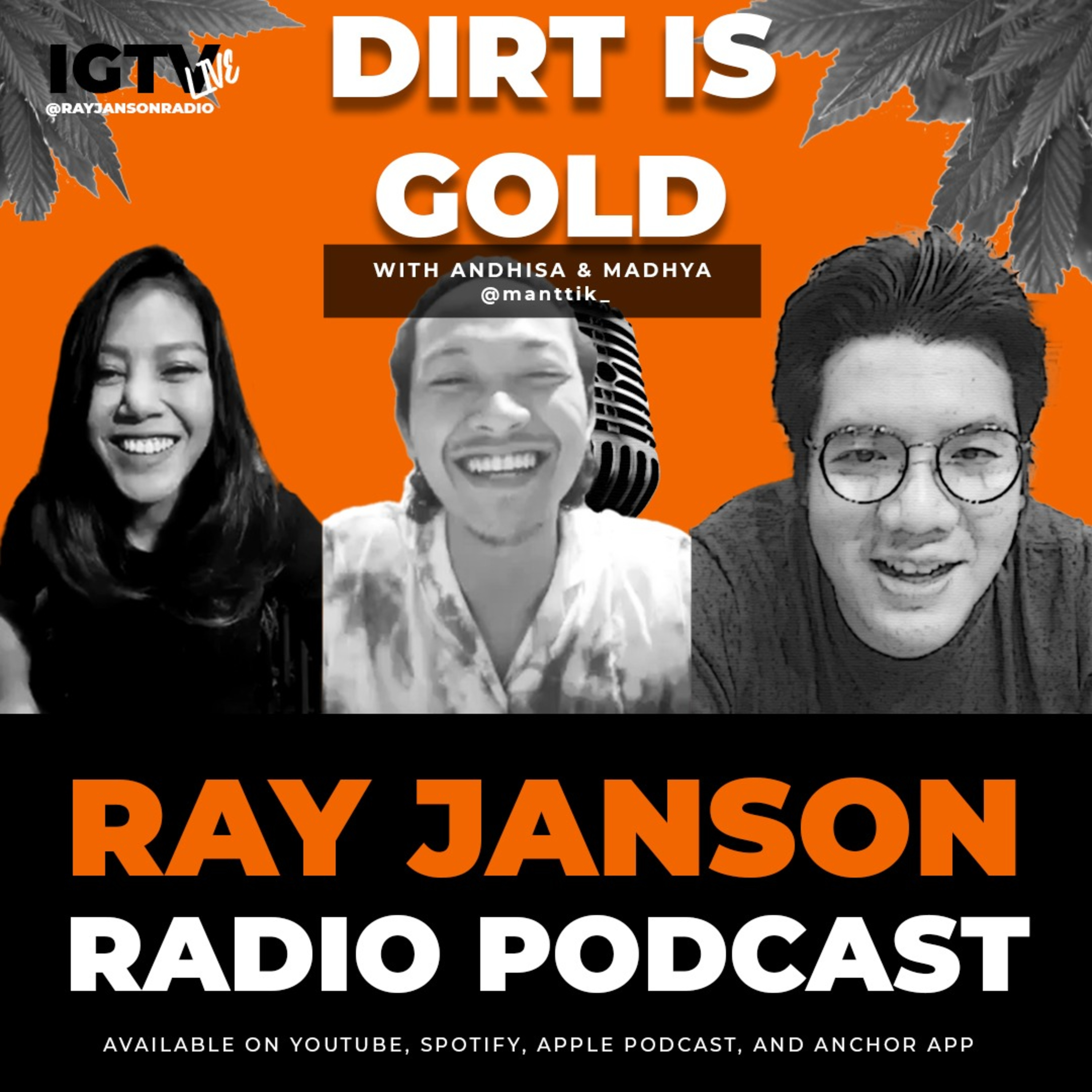 IG TALKS 02 - DIRT IS GOLD with Manttik | Ray Janson Radio Podcast episode artwork