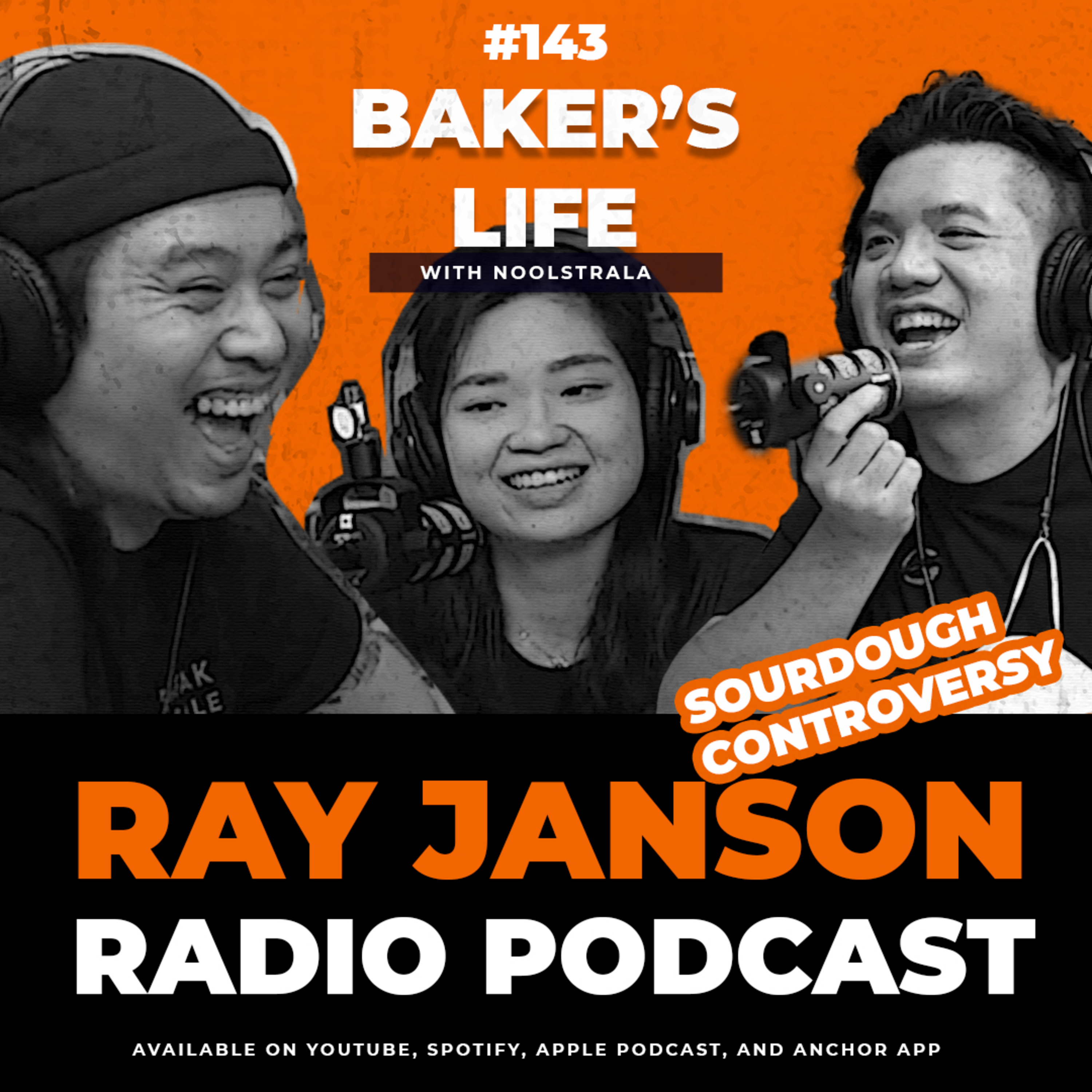#143 BREAD CONTROVERSY with Kade and Laura | NOOLSTRALA | Ray Janson Radio | Chef Podcast episode artwork