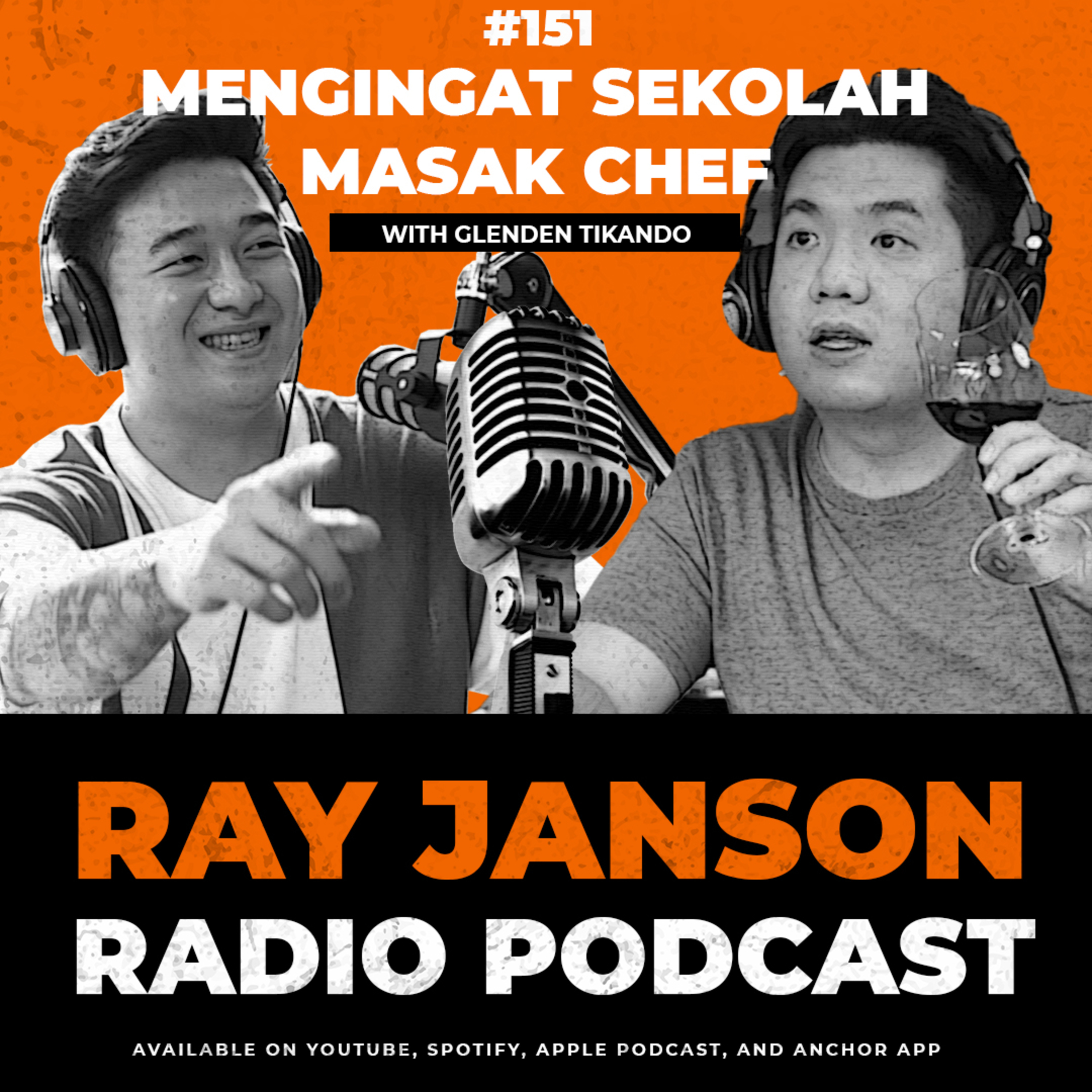 CERITA JAMAN SEKOLAH MASAK | Glenden Otikando | FnB Podcast | Ray Janson Radio episode artwork