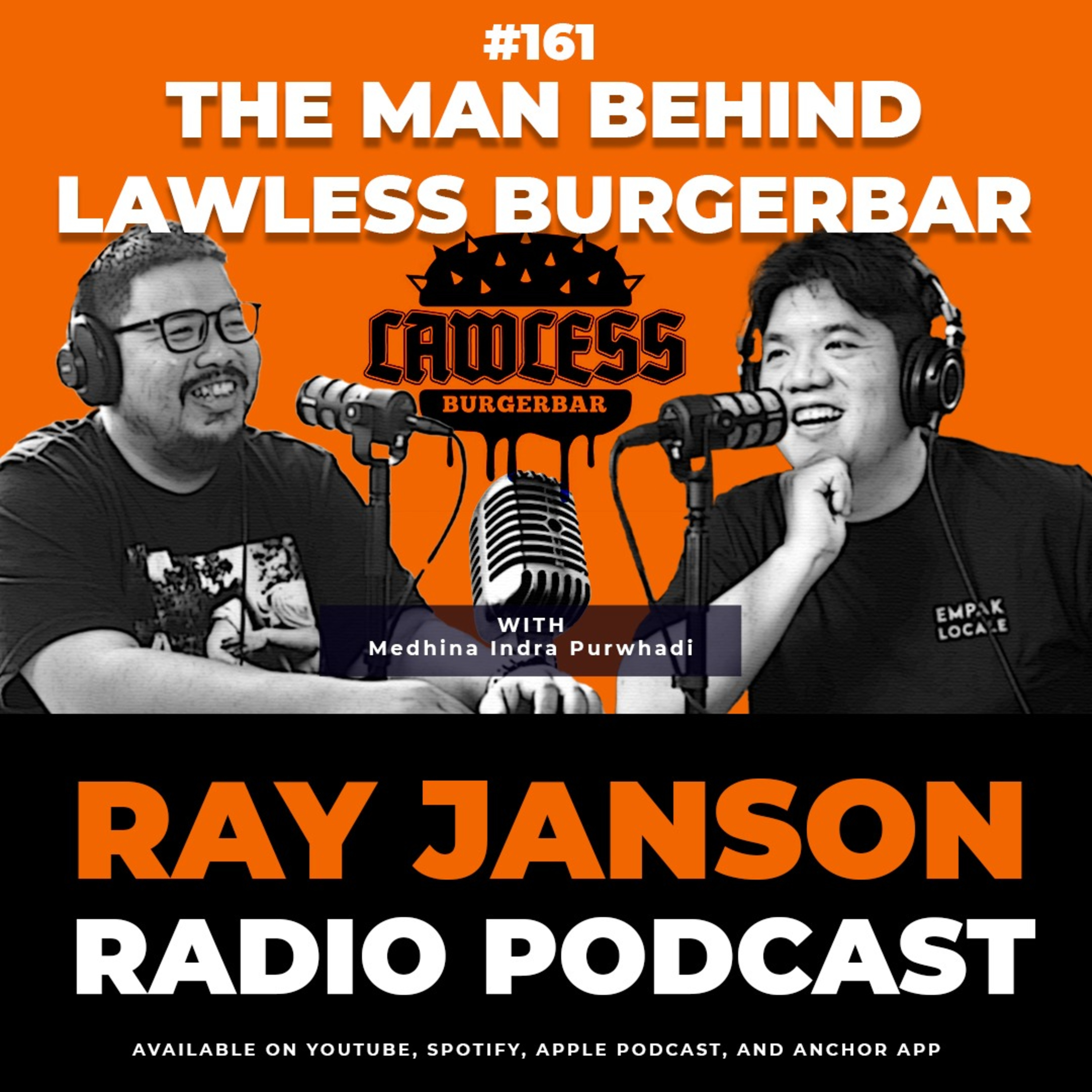 #161 LAWLESS CHEF with Medhina Purwadi | FnB Podcast | Ray Janson Radio episode artwork