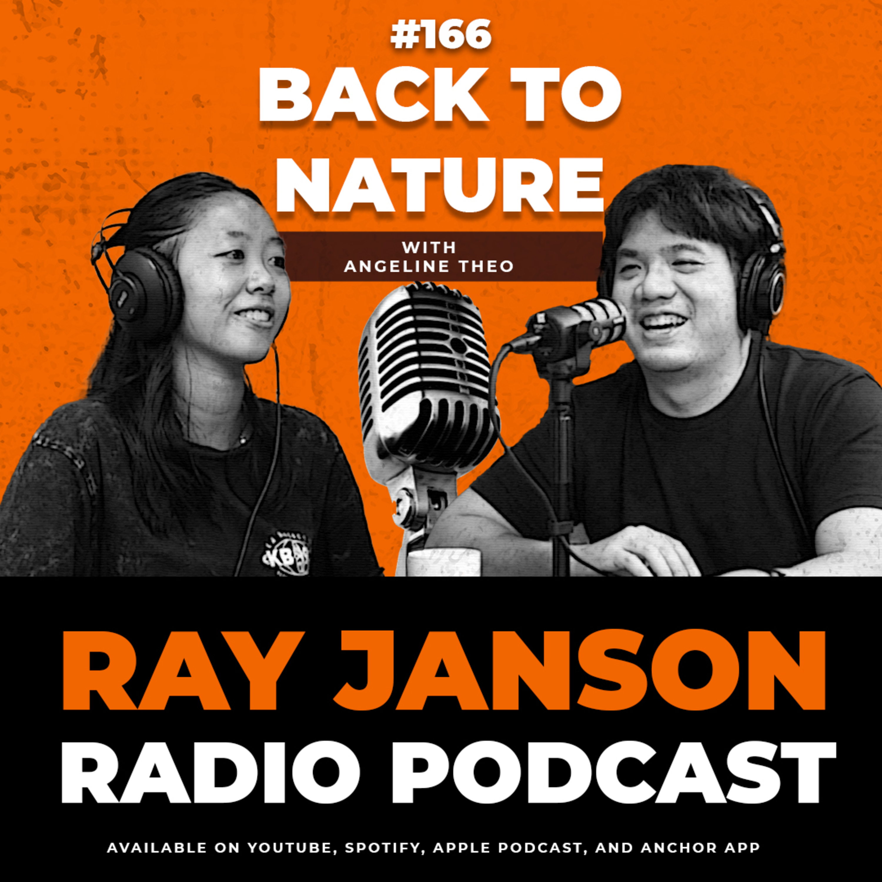 #166 BACK TO NATURE | With ANGELINE THEO |Ray Janson Radio Podcast episode artwork