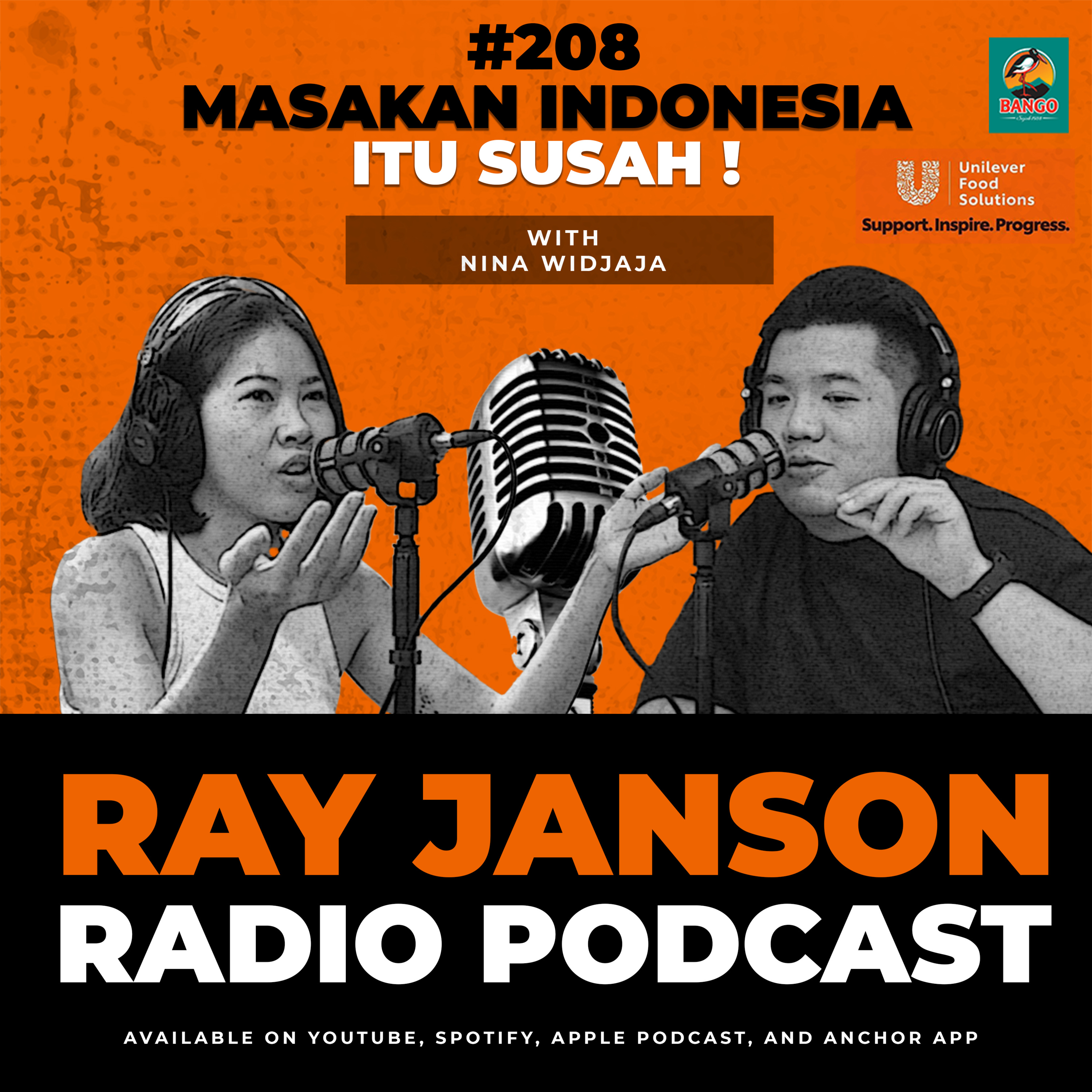 #208 MASAKAN INDONESIA ITU SUSAH ! | With NINA WIDJAJA | HUJAN REMPAH BOGOR | FNB PODCAST episode artwork