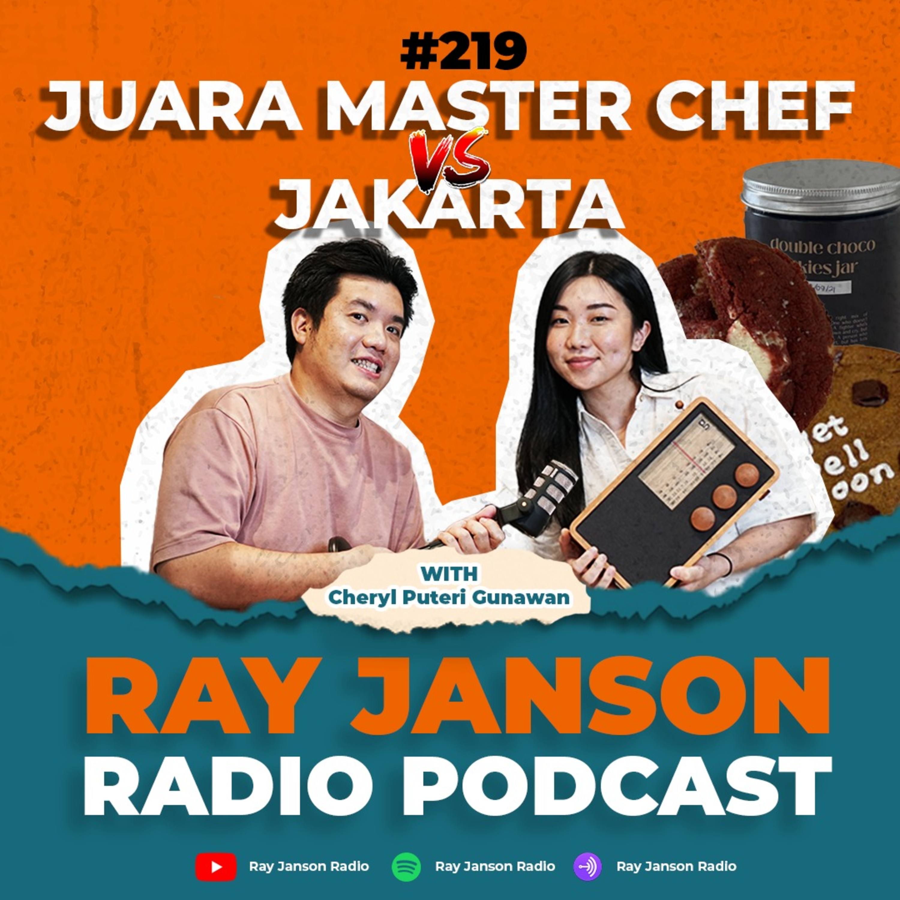 #219 JUARA MASTER CHEF VS JAKARTA ! | With CHERYL PUTERI GUNAWAN | FNB PODCAST episode artwork