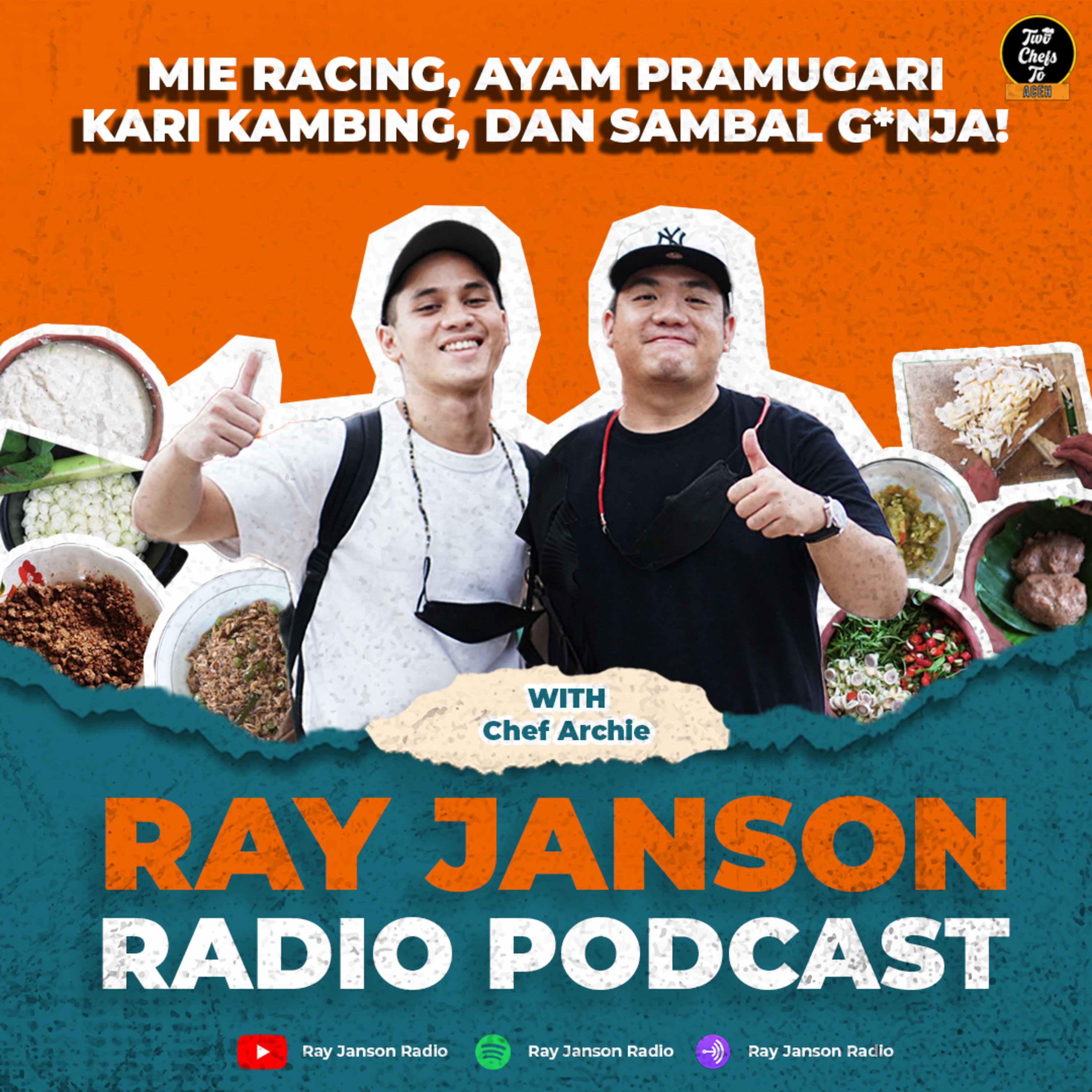 PERJALANAN KITA KELILING INDONESIA DIMULAI DARI TITIK 0 KM!! TWO CHEFS TO : ACEH episode artwork