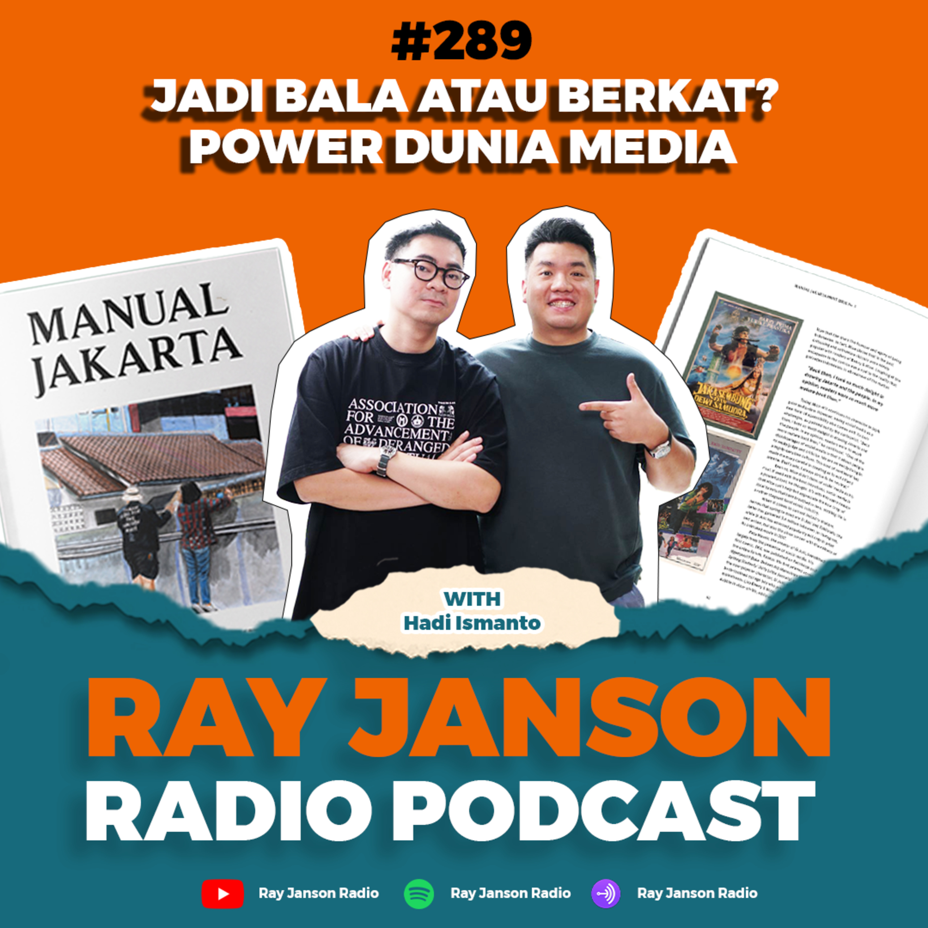 #289 JADI BALA ATAU BERKAT? POWER DUNIA MEDIA | WITH HADI ISMANTO episode artwork