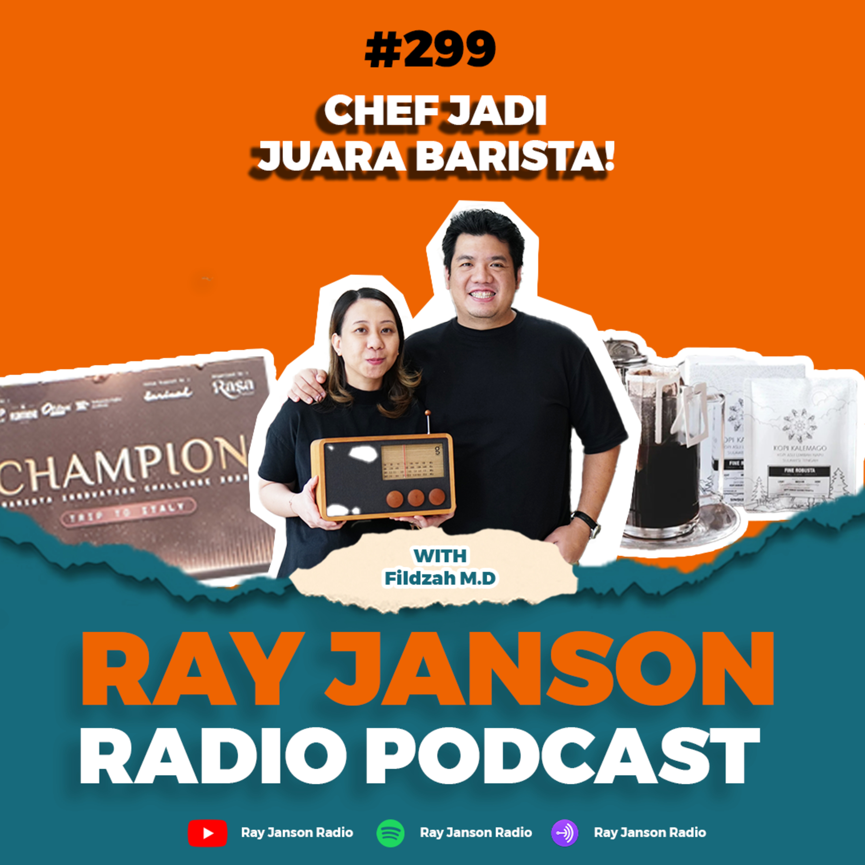 #299 CHEF JADI JUARA BARISTA | WIITH FILDZAH M.D episode artwork