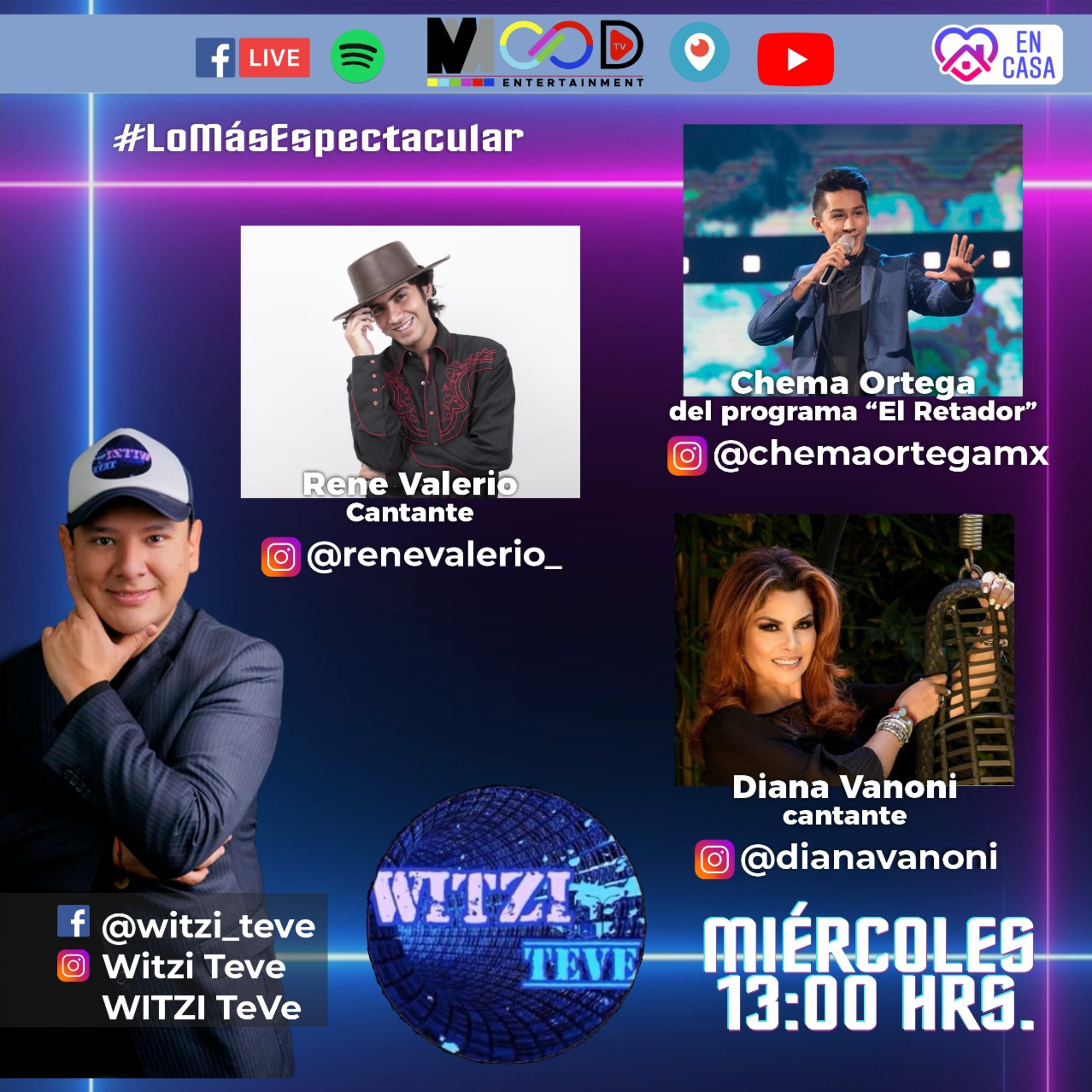 Música, espectáculos y más en #WitziTeve episode artwork