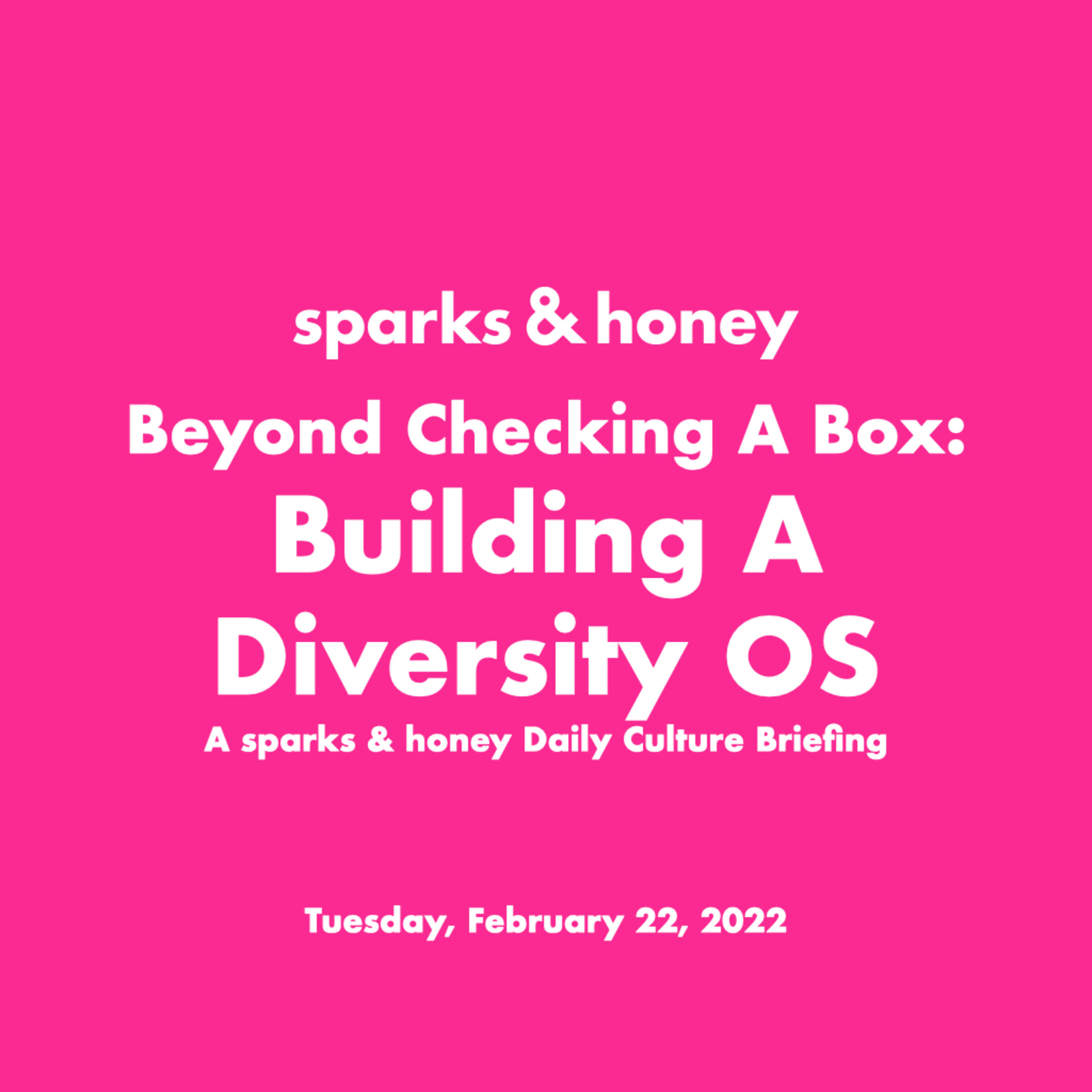 Daily Culture Briefing with sparks & honey