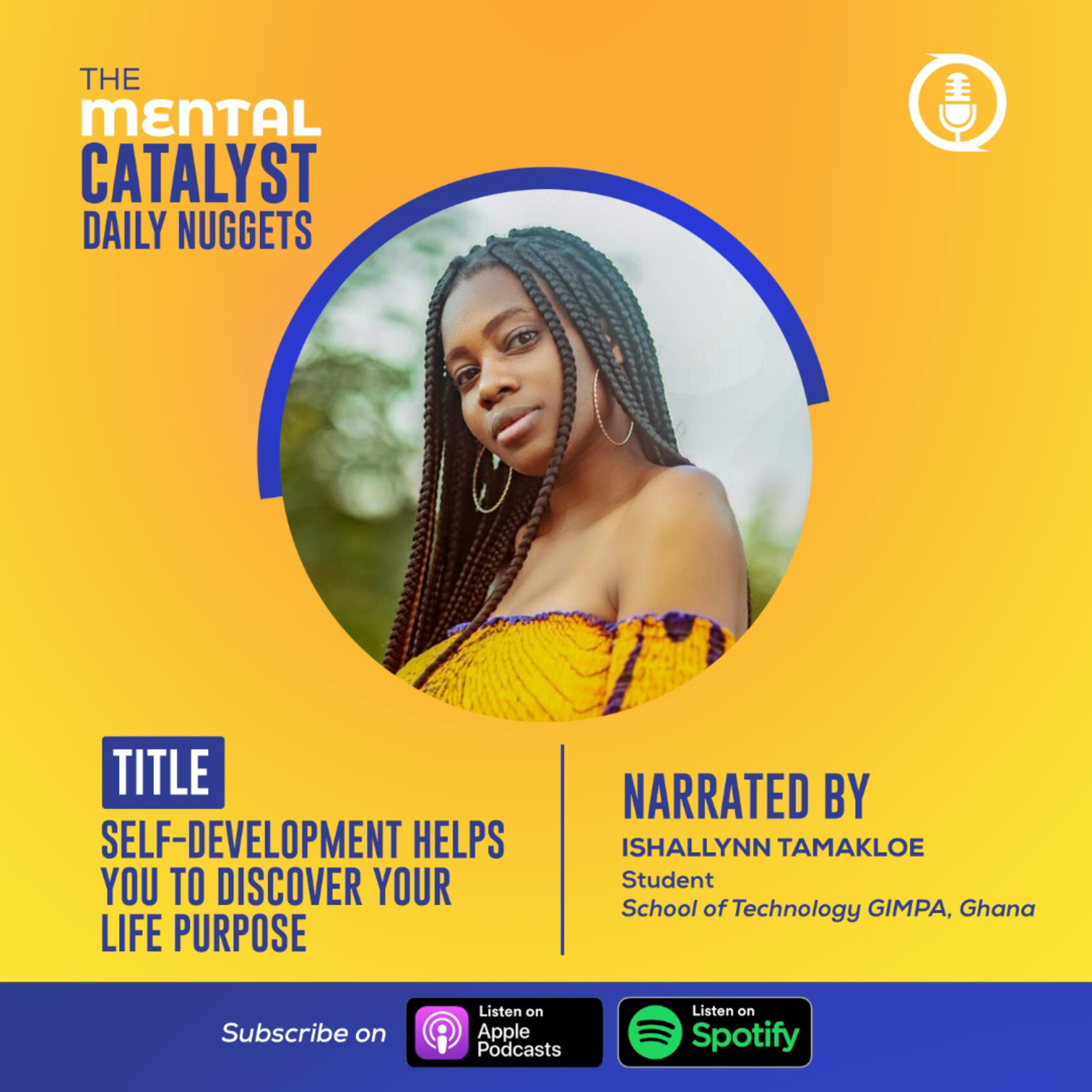 TMC Daily Nugget: Self-Development helps you to discover your life purpose. episode artwork