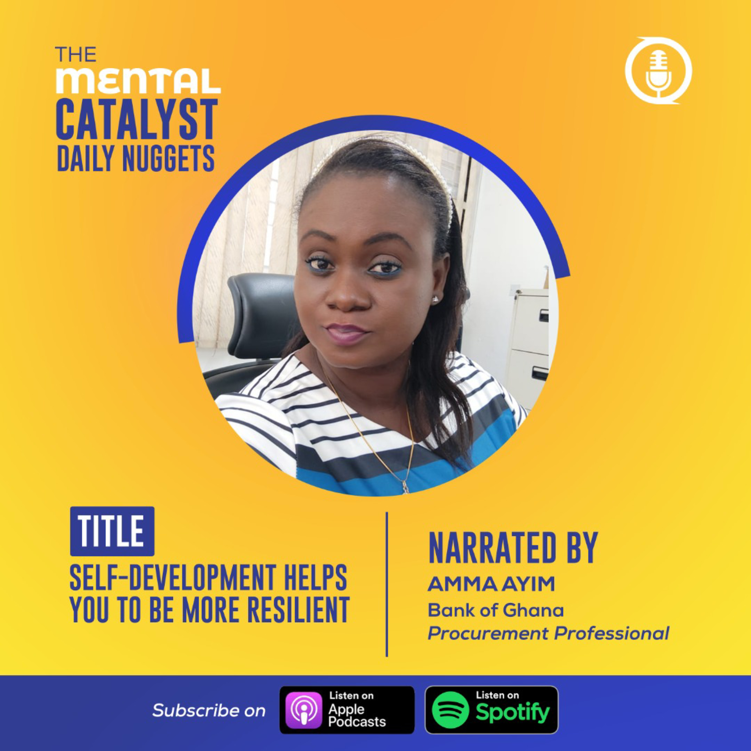 TMC Daily Nugget: Self-Development helps you to be more resilient.