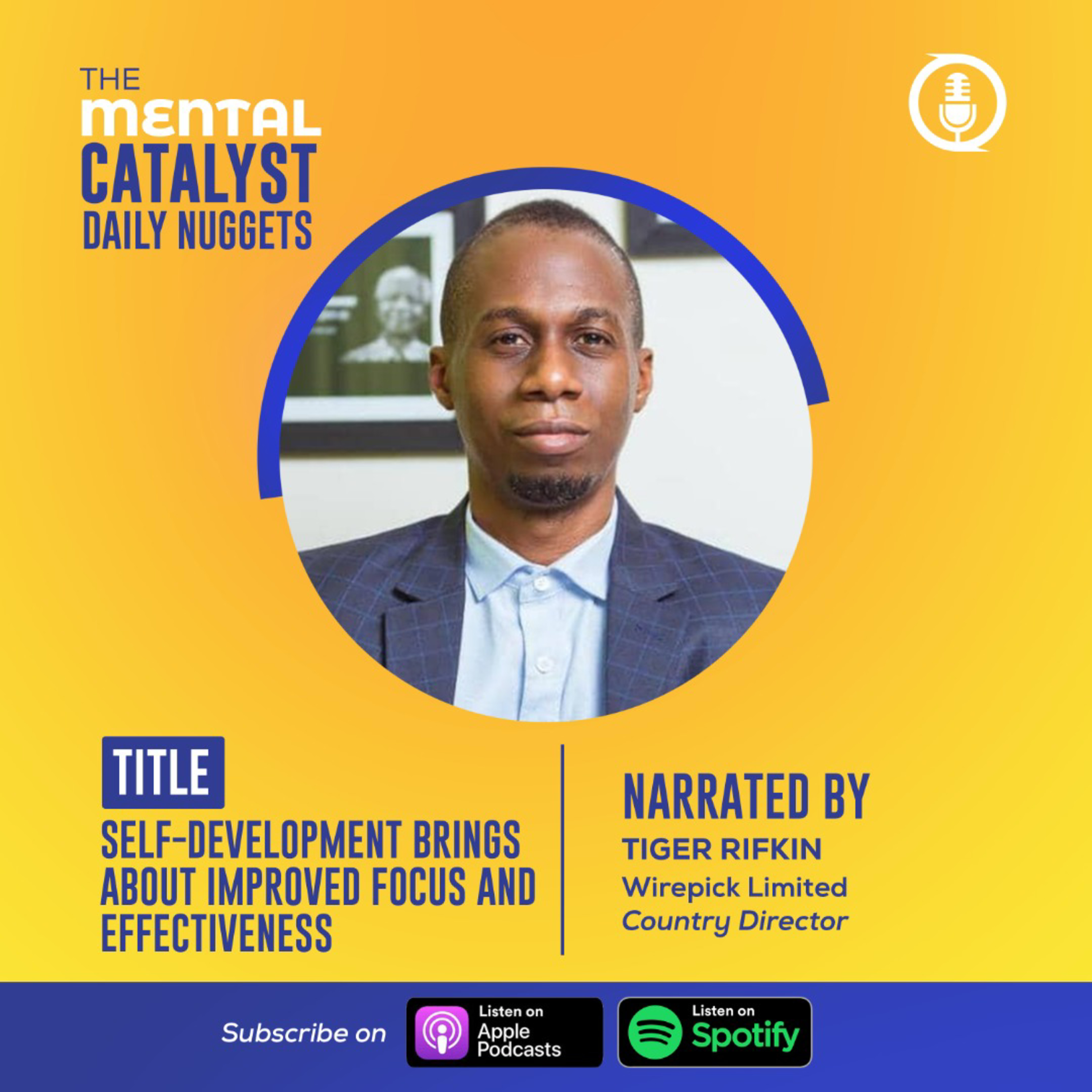 TMC Daily Nugget: Self-Development brings about improved focus and effectiveness episode artwork
