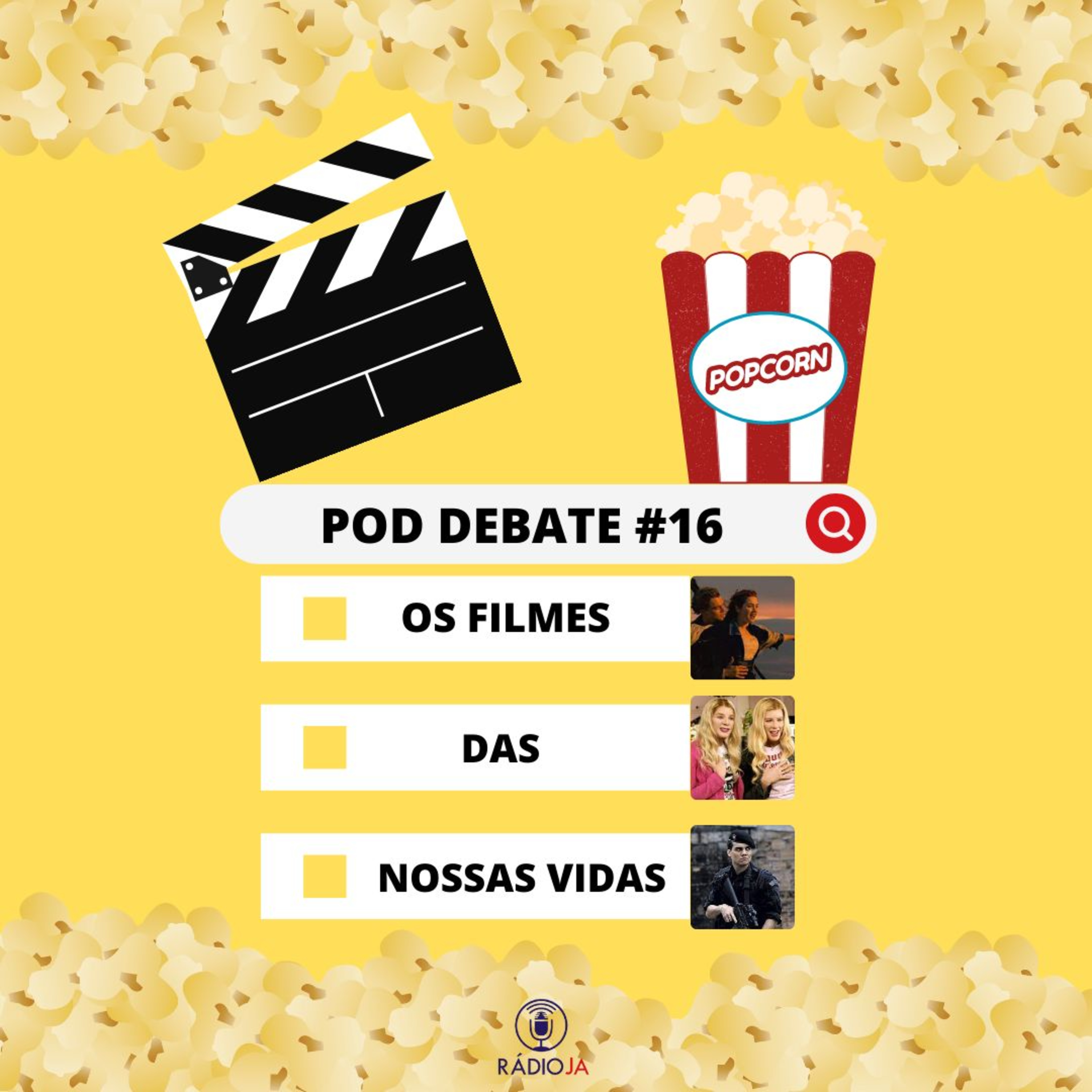 Pod Debate #16 - Os filmes das nossas vidas episode artwork