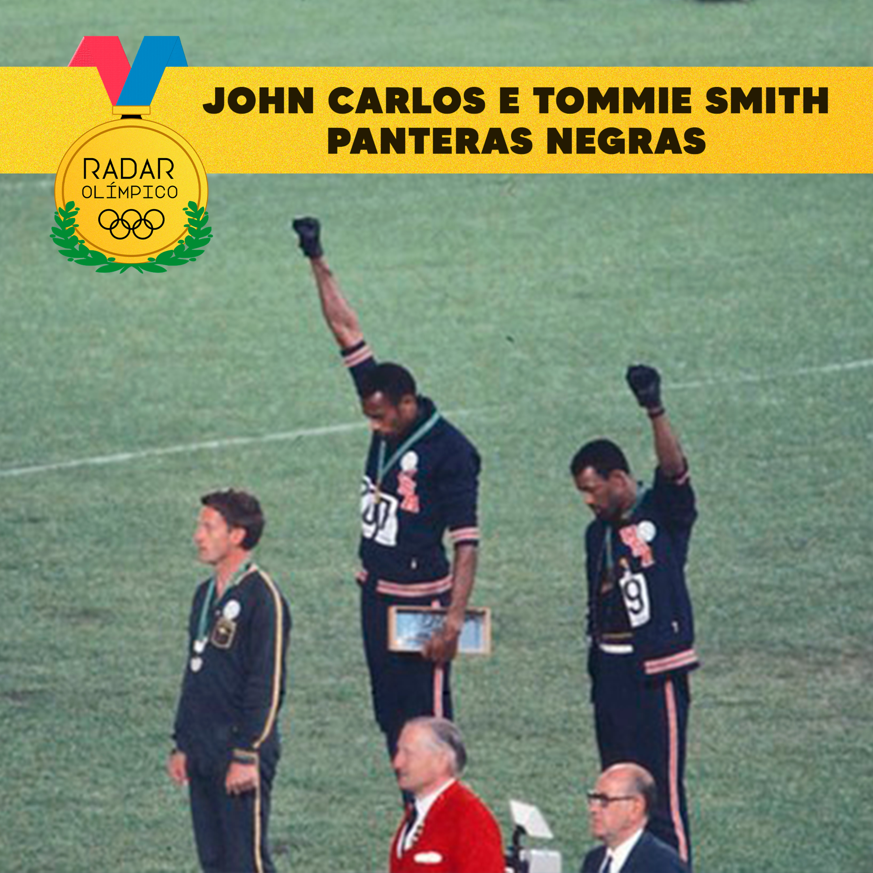 John Carlos e Tommie Smith: uns dos maiores símbolos de resistência negra no esporte episode artwork