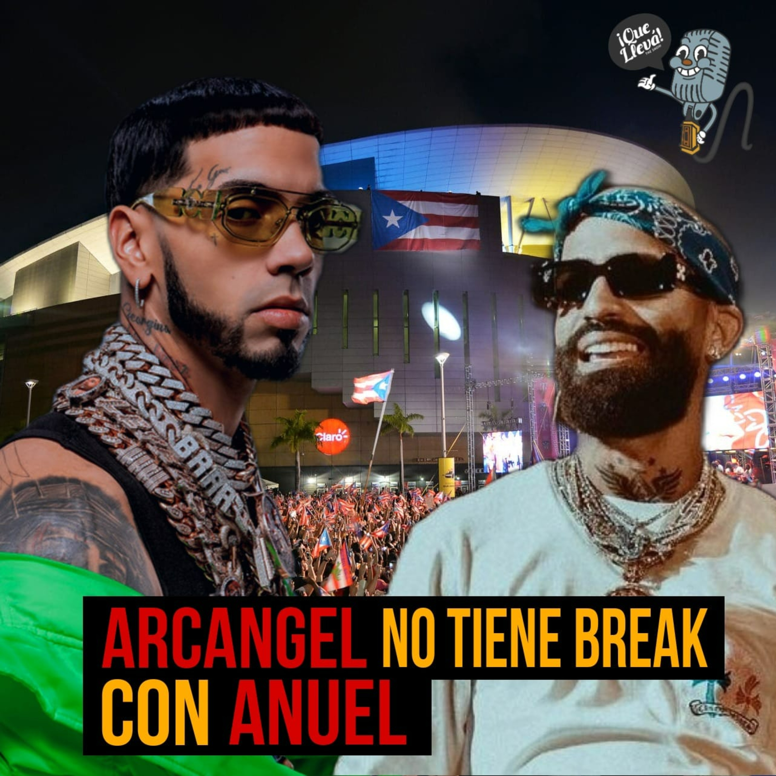 Anuel 1 pa’ 1 contra Arcangel