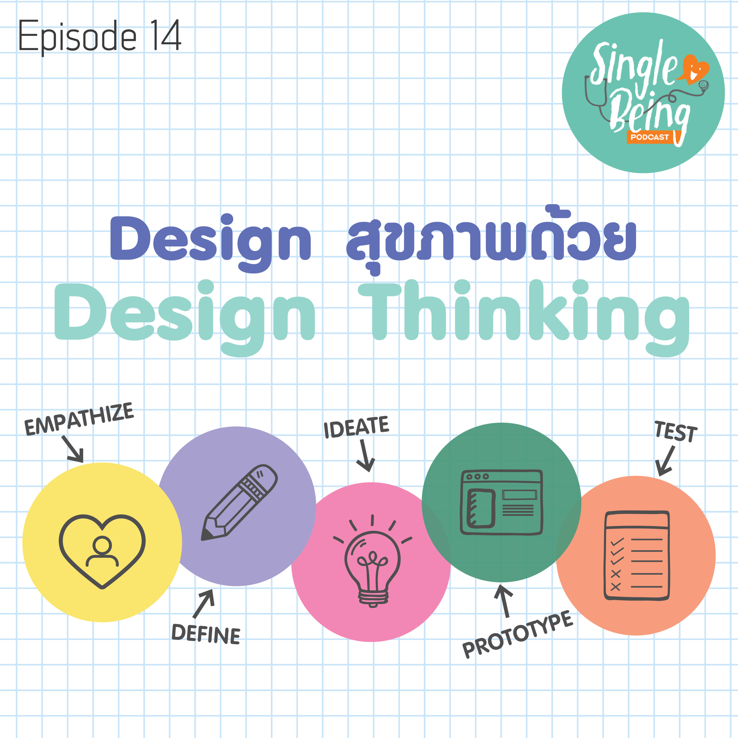 Single Being EP. 14 Design สุขภาพ ด้วย Design Thinking episode artwork