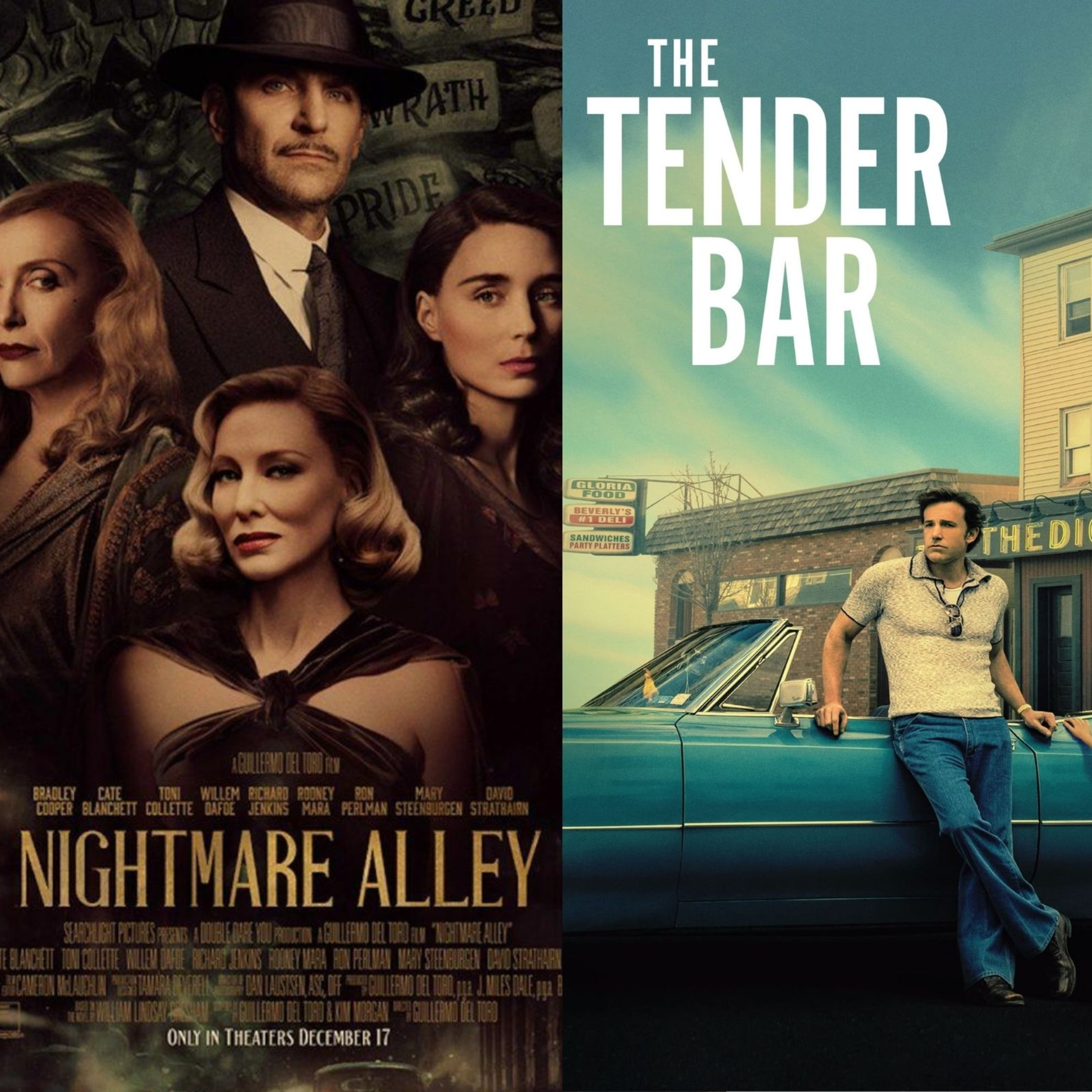 #22 - Nightmare Alley- Beco das Almas Perdidas e The Tender Bar- Sede de Viver episode artwork