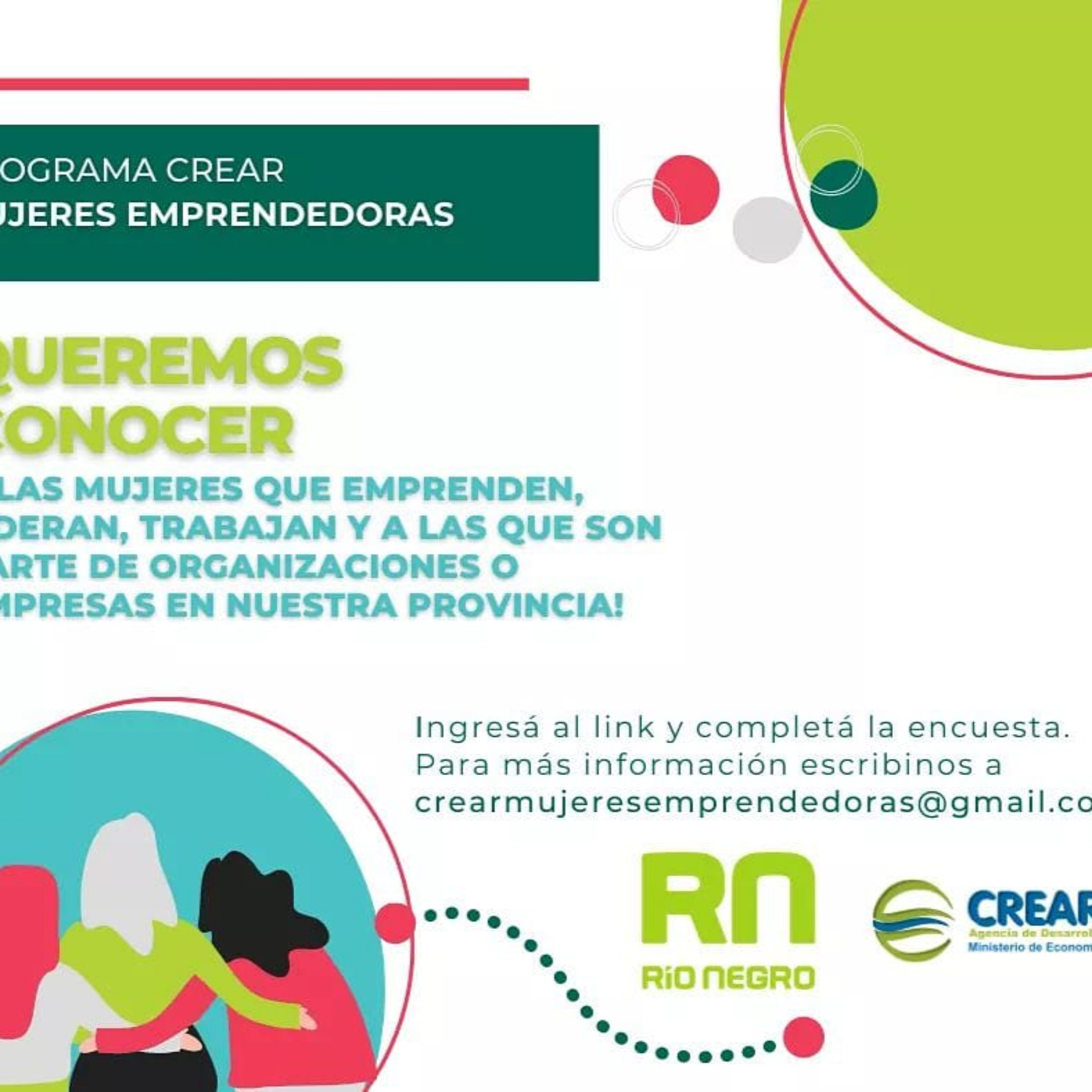 Se realiza la encuesta Crear Mujeres Emprendedoras