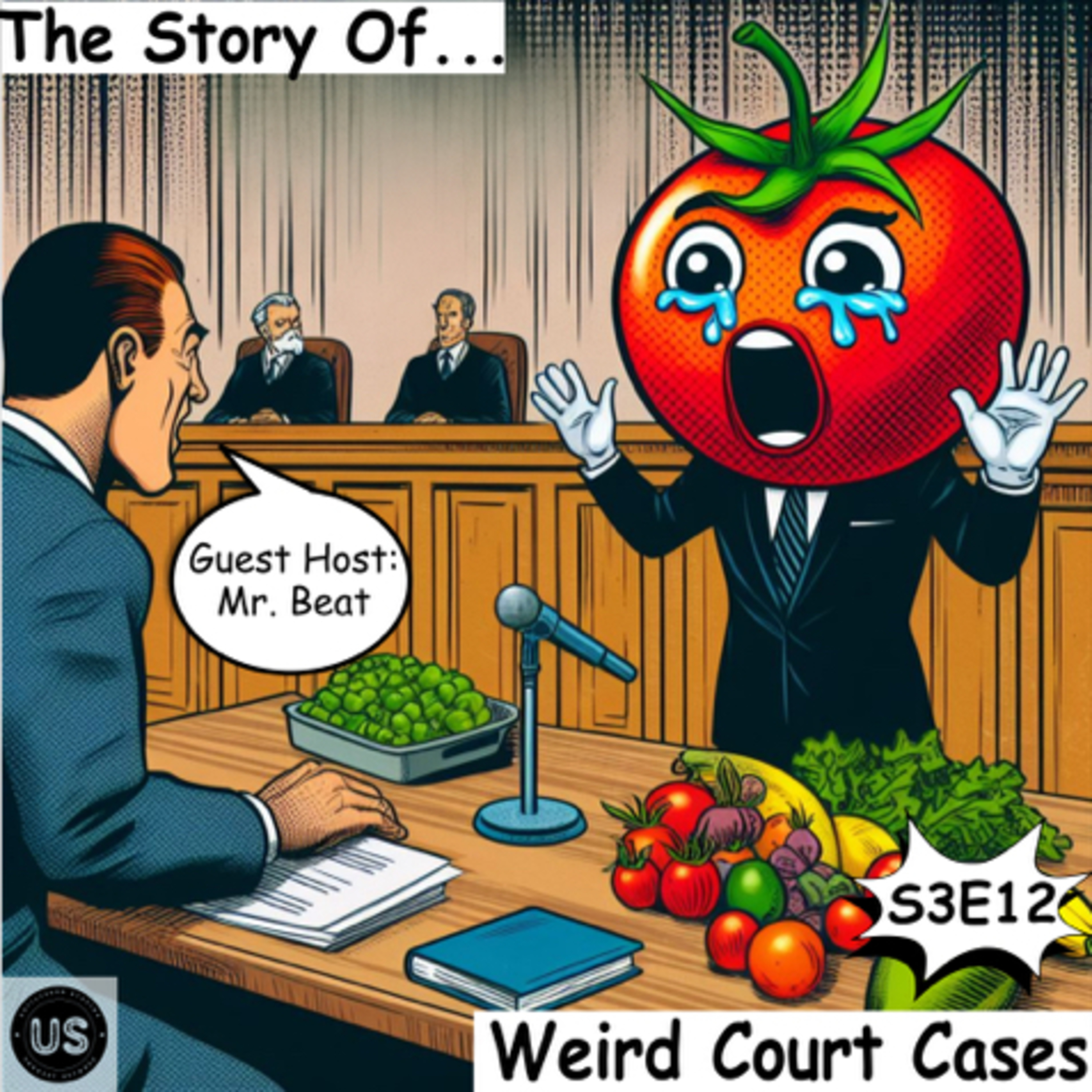 S3 E12: Weird Court Cases (w/Mr. Beat) episode artwork