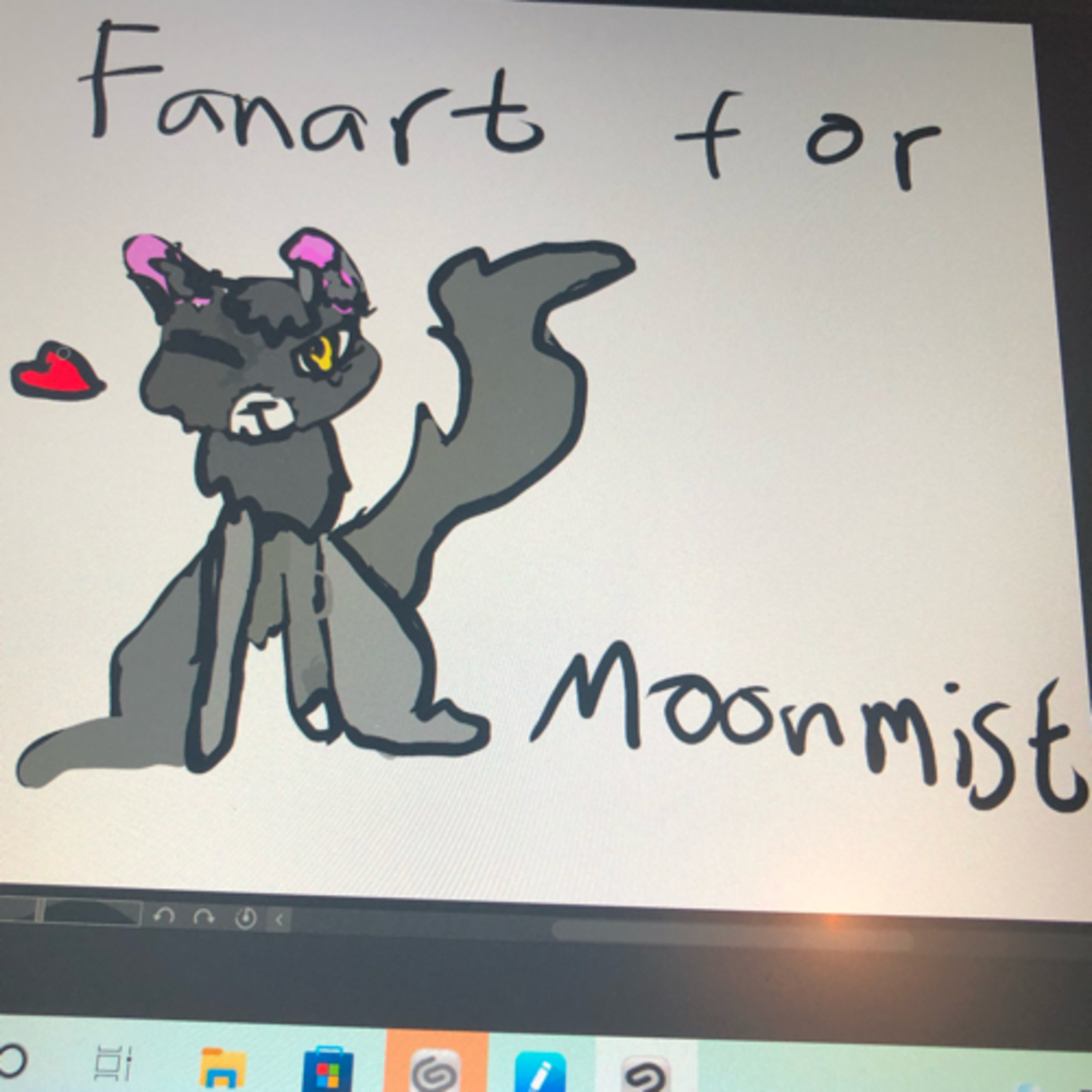 Fan art for Moonmist episode artwork