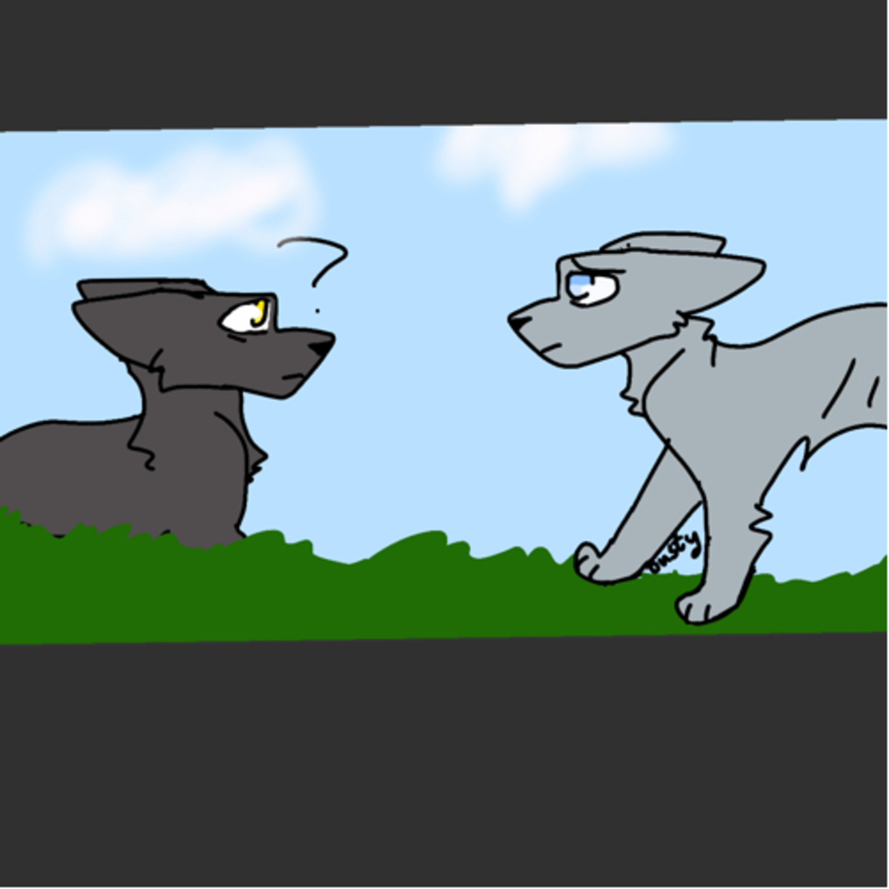 Grey wing and Clear sky art! episode artwork