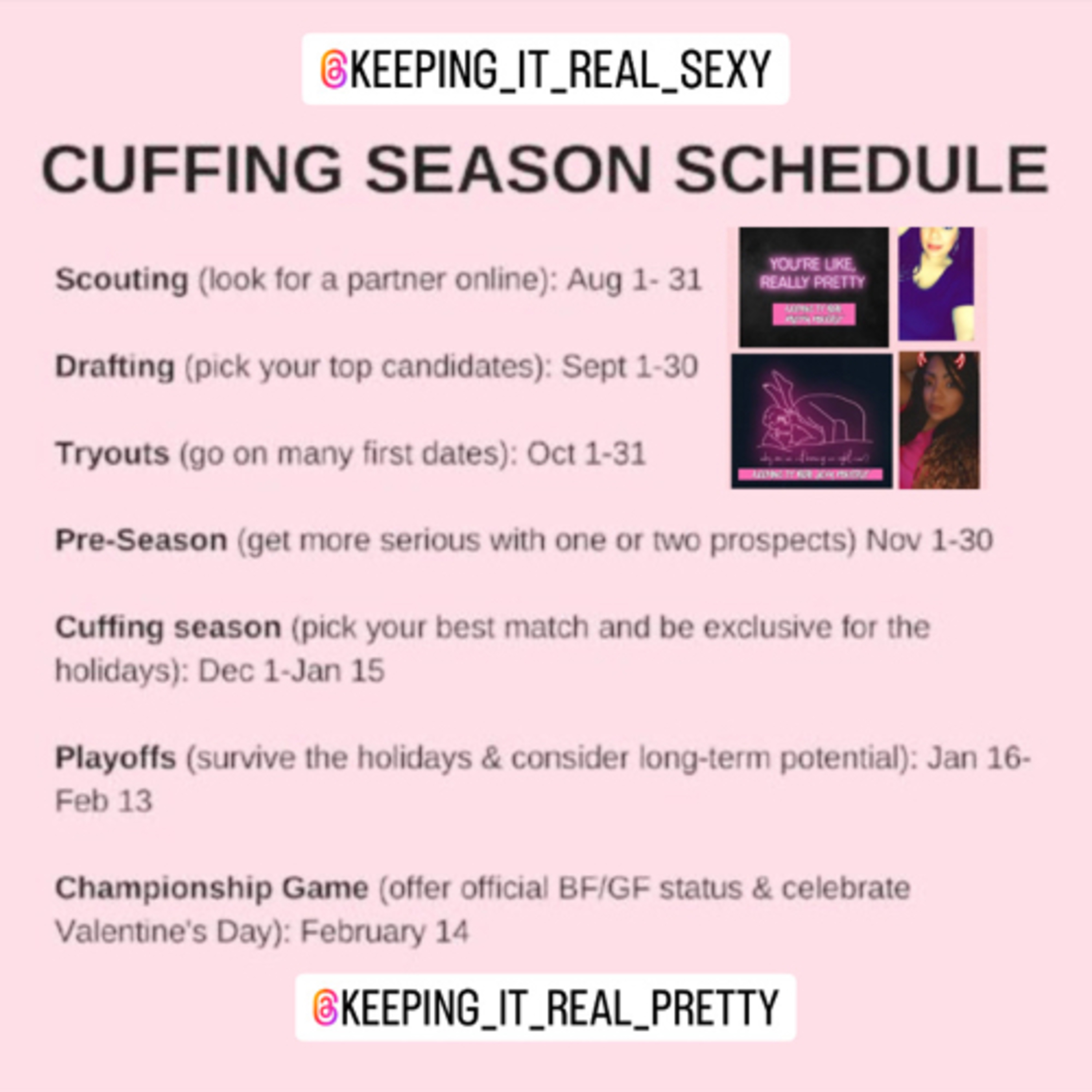 Keeping It Real Pretty/Sexy Podcast Episode 30: It’s Cuffing Season, Boo Up Responsibly… episode artwork