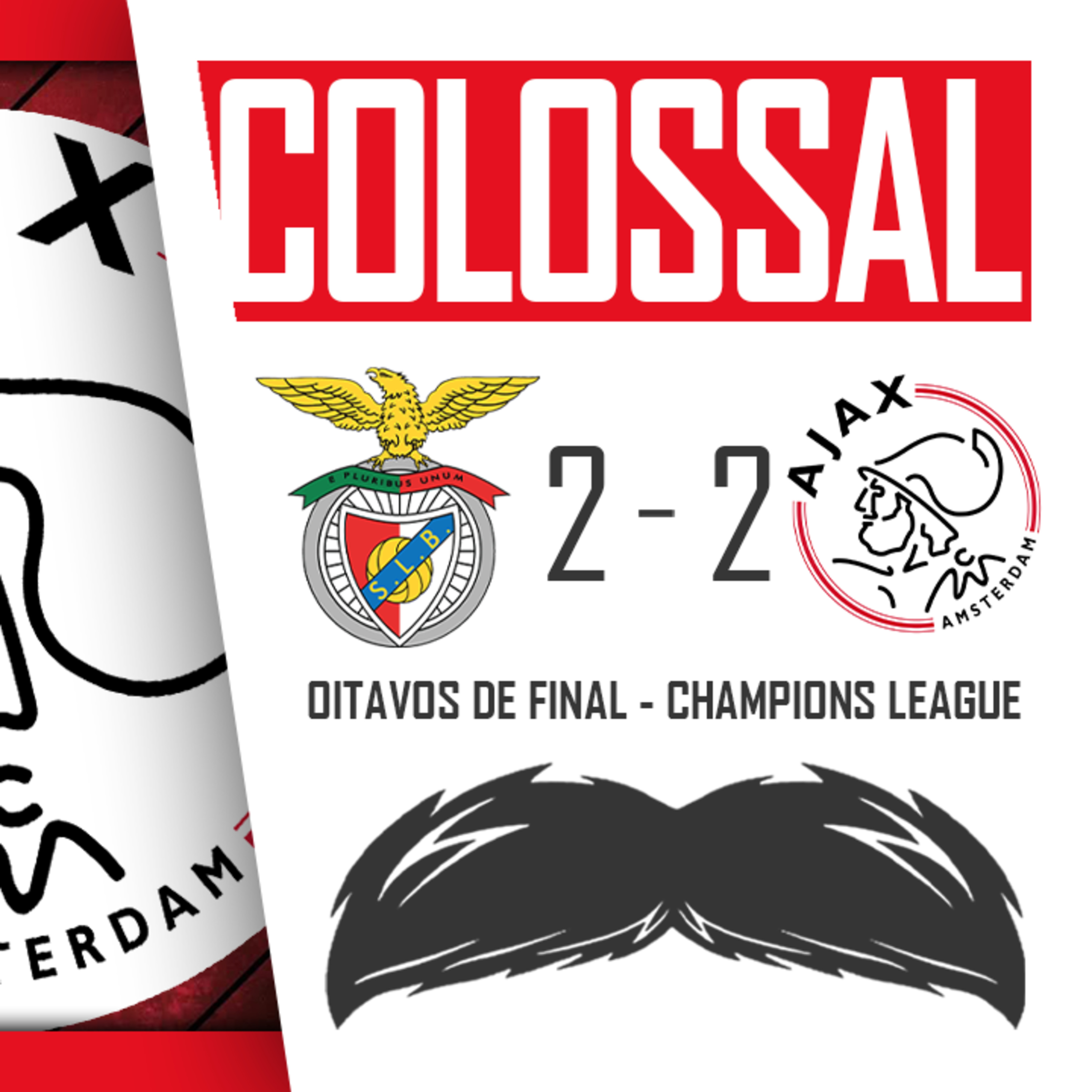 BENFICA 2 x 2 Ajax . Antevisão BENFICA x Vitória episode artwork