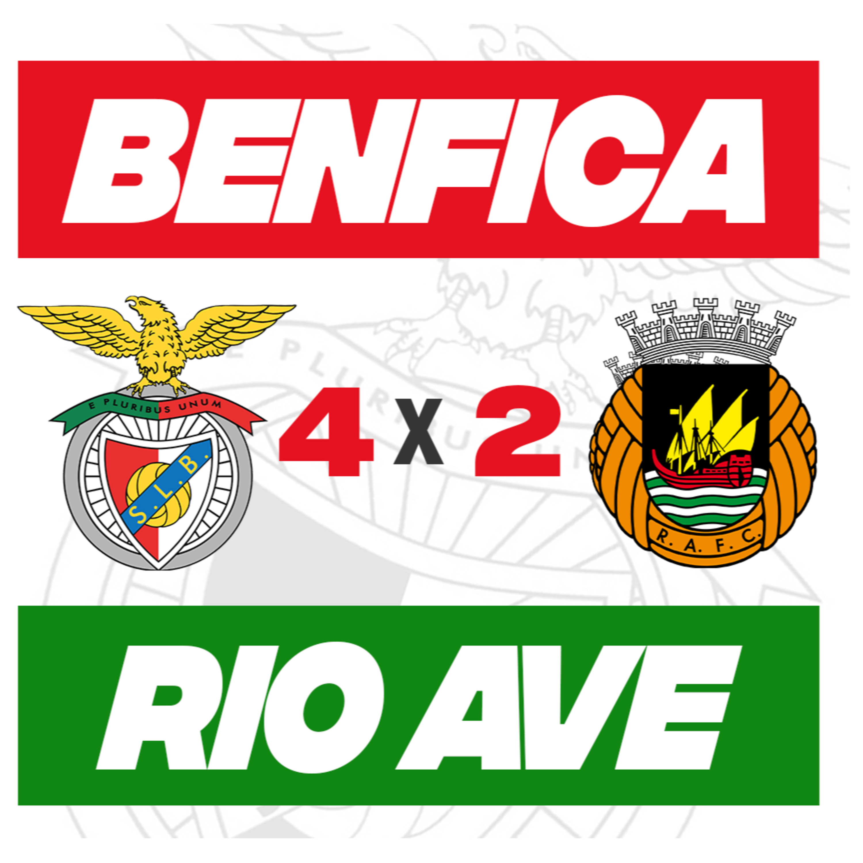 🟥BENFICA 4 x 2 RIO AVE🟩 ● Antevisão PSG x BENFICA episode artwork