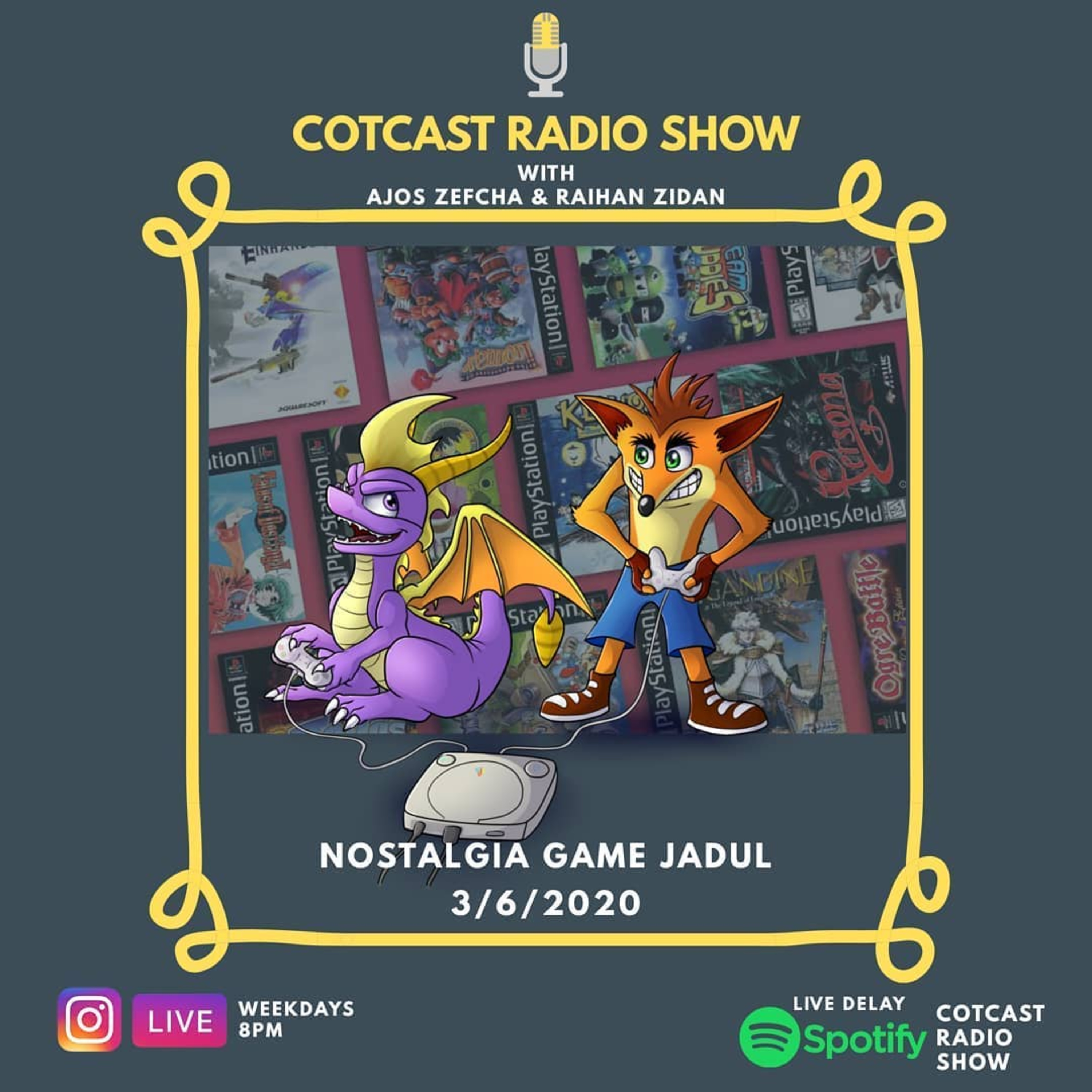 COTCAST RADIO SHOW (PINDAH KE DAWAT GARURAT)