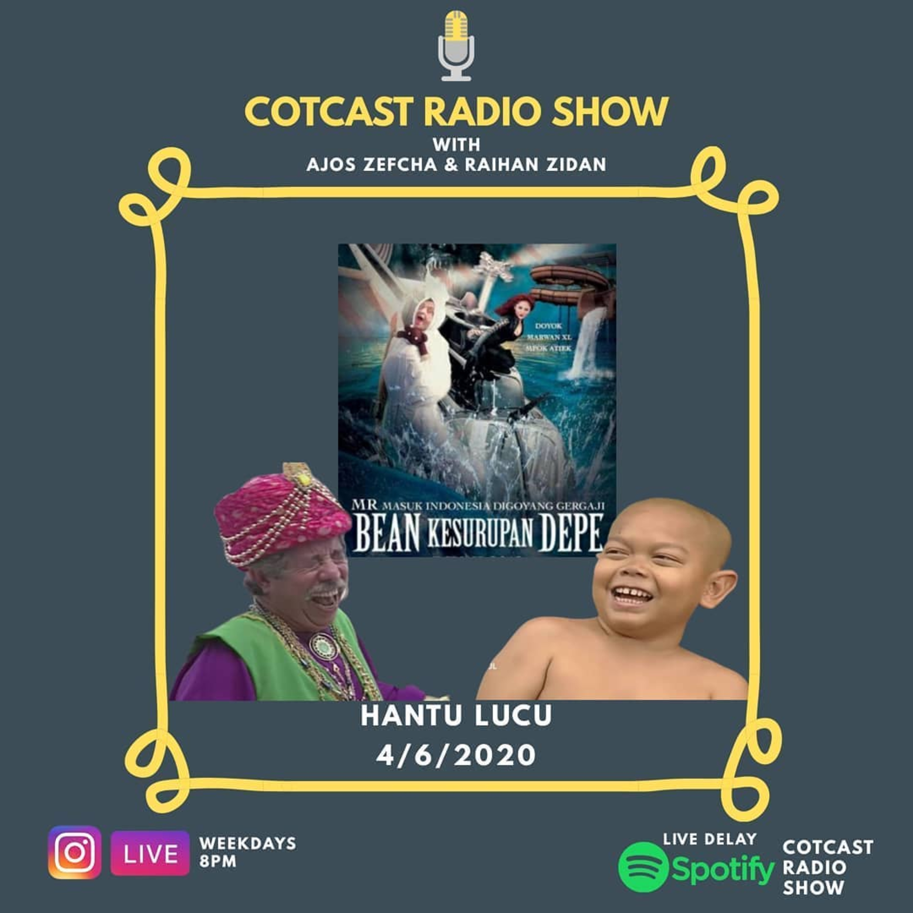 COTCAST RADIO SHOW (PINDAH KE DAWAT GARURAT)