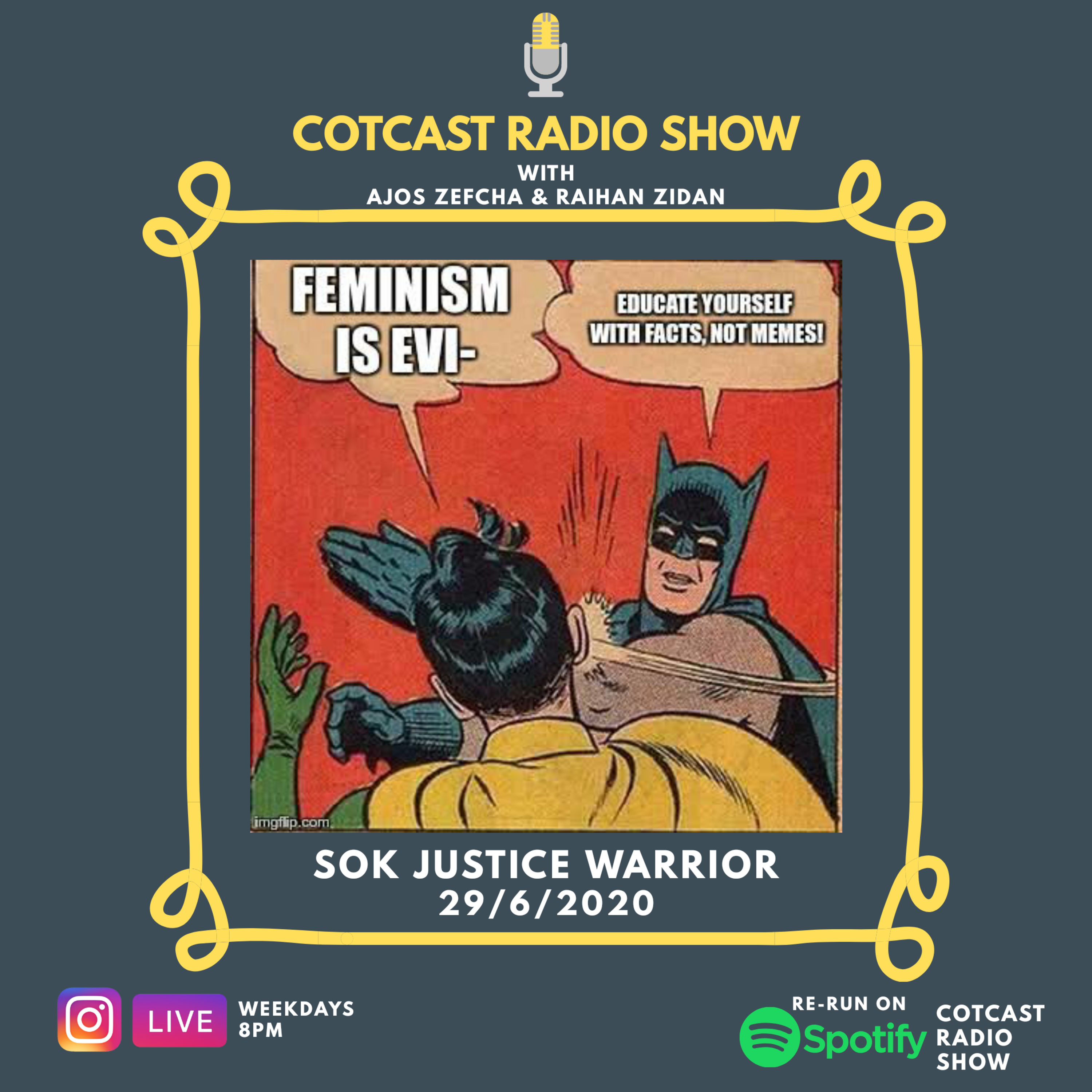COTCAST RADIO SHOW (PINDAH KE DAWAT GARURAT)
