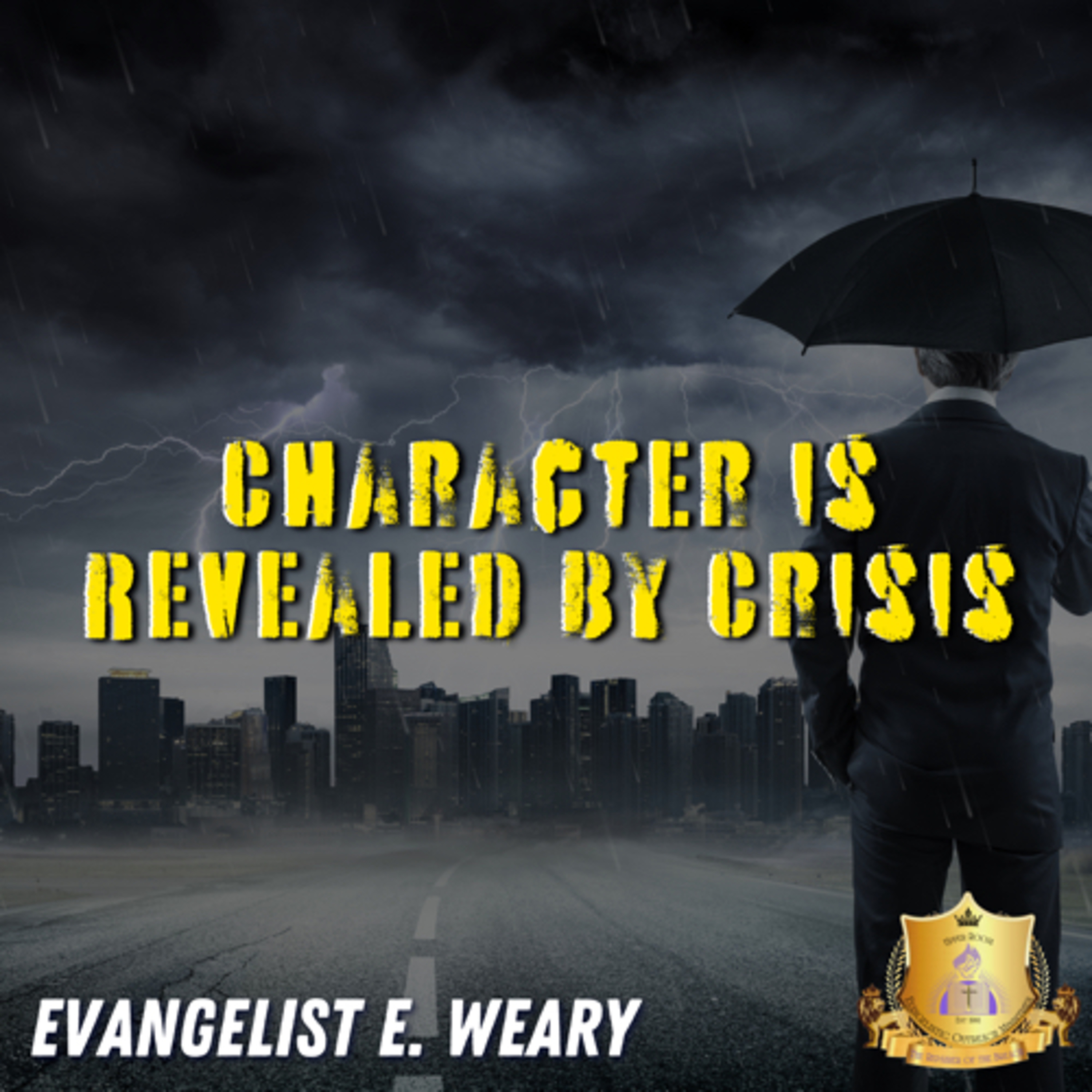 Character is revealed by crisis  episode artwork