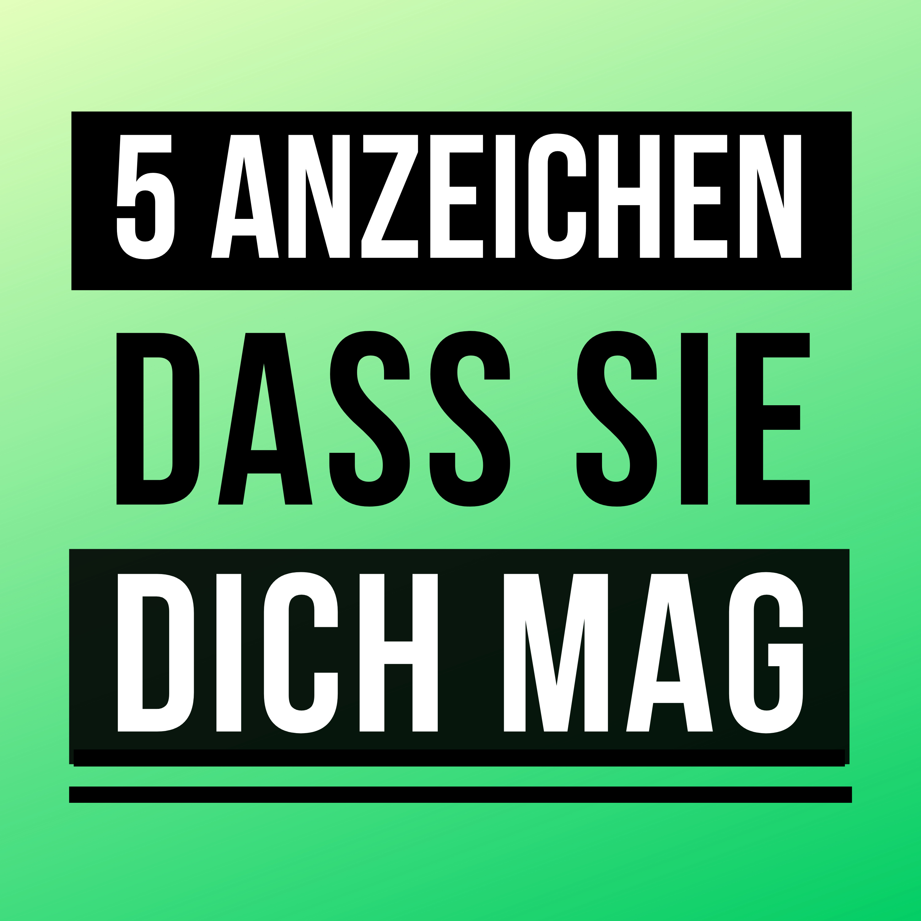 #49 FÜNF Eindeutige Anzeichen, dass SIE dich mag - MUST-KNOW! episode artwork
