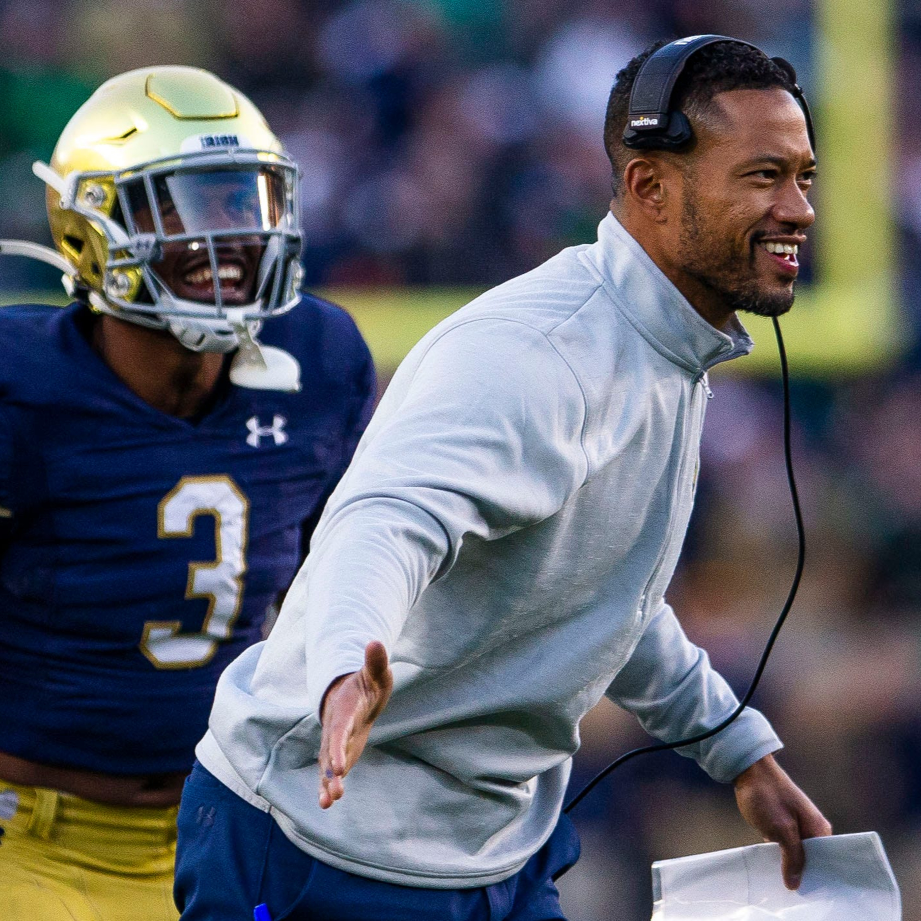 ND New Head Coach, NCAA Championship Week, TNF, and 3 Bucs suspended episode artwork