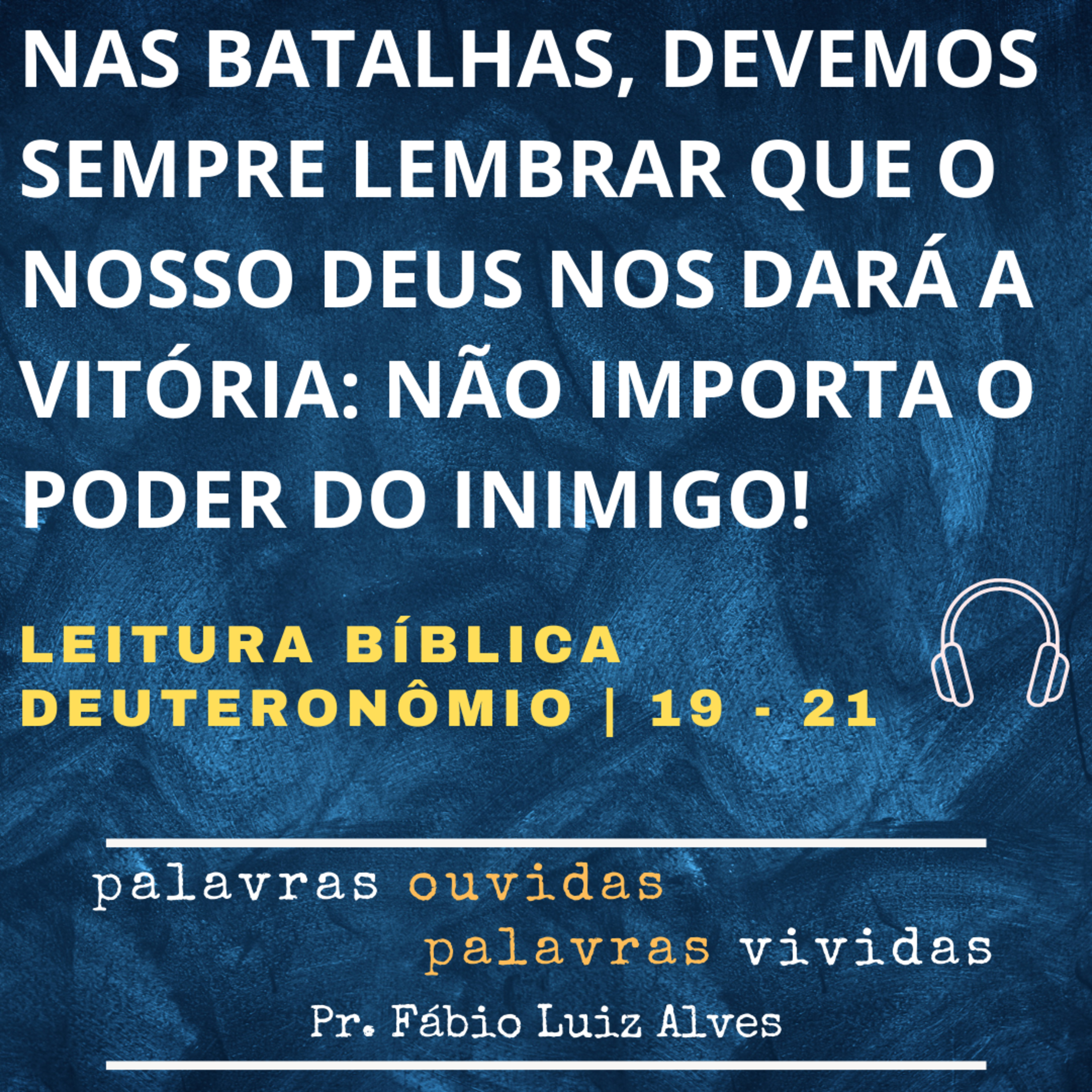 PALAVRAS OUVIDAS E VIVIDAS