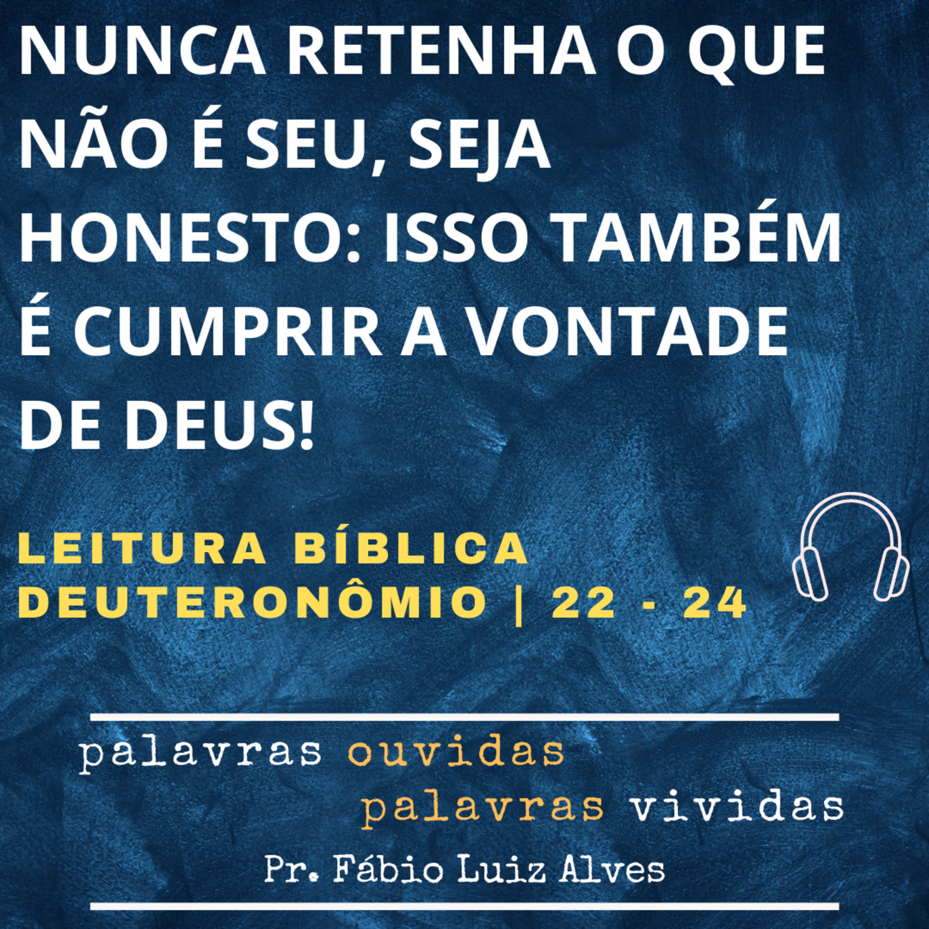 PALAVRAS OUVIDAS E VIVIDAS