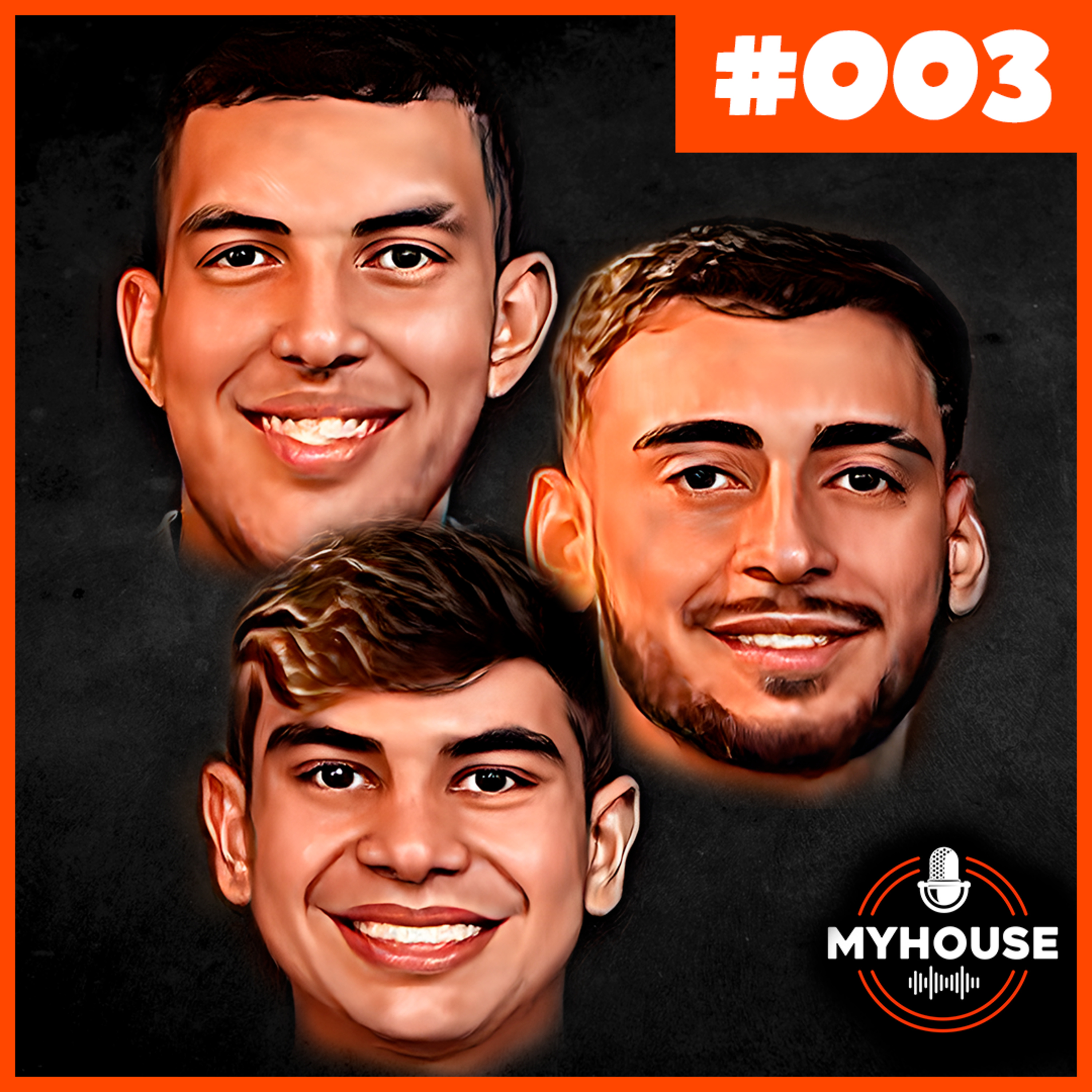 Chiapeta, Inacio & Liberato - MyHouseCast #003 Humor - Comédia